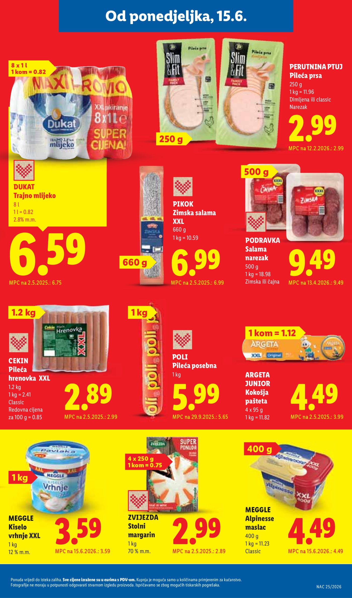 Lidl katalog Super ponuda od ponedjeljka 15.06. - 21.06.2026.