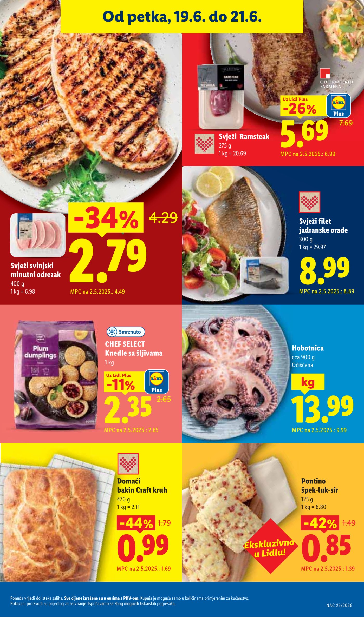 Lidl katalog Super ponuda od ponedjeljka 15.06. - 21.06.2026.