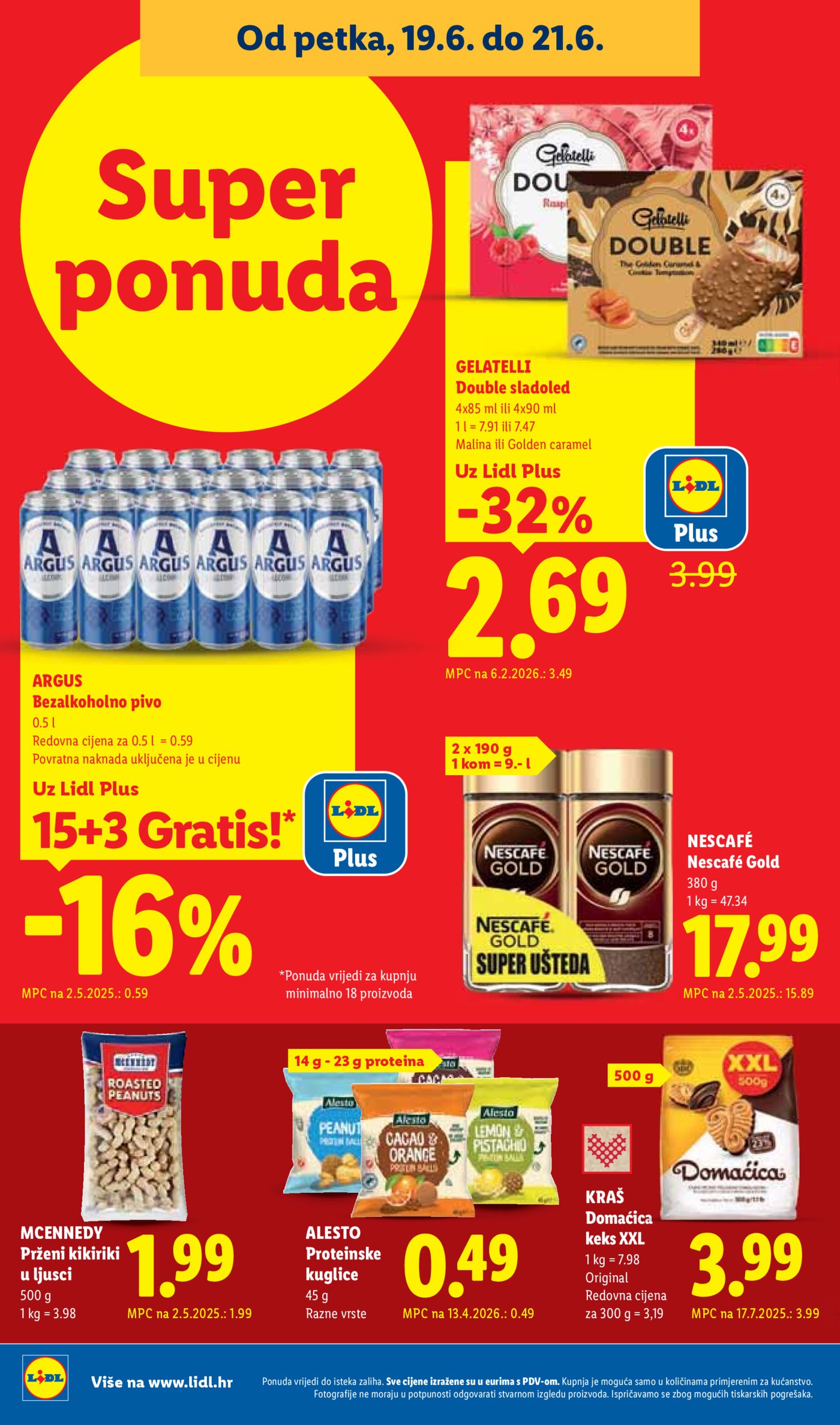 Lidl katalog Super ponuda od ponedjeljka 15.06. - 21.06.2026.