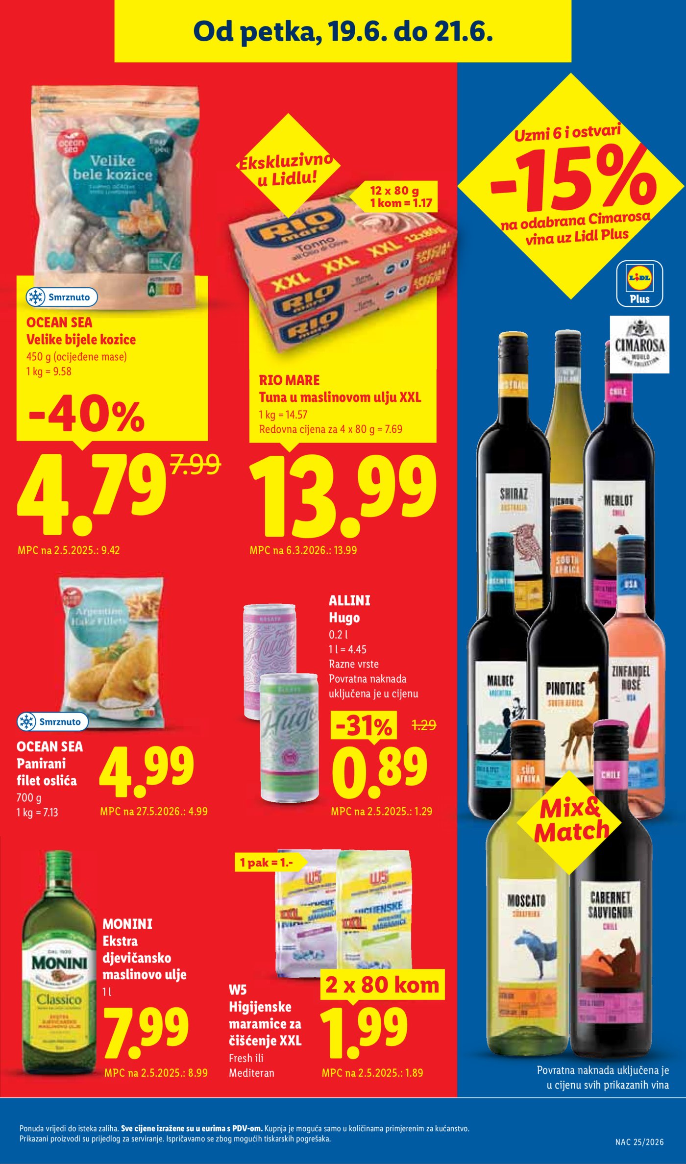 Lidl katalog Super ponuda od ponedjeljka 15.06. - 21.06.2026.