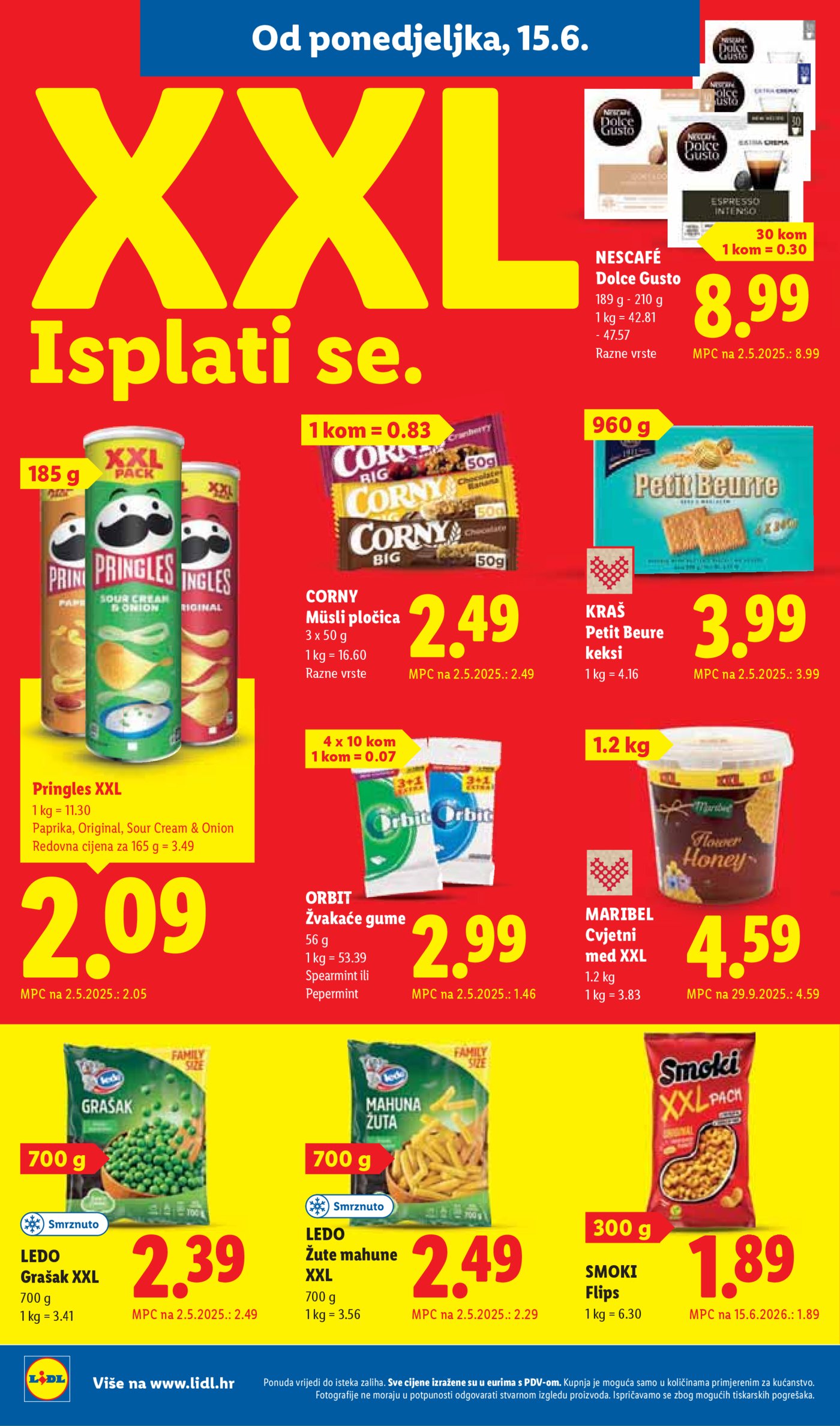 Lidl katalog Super ponuda od ponedjeljka 15.06. - 21.06.2026.