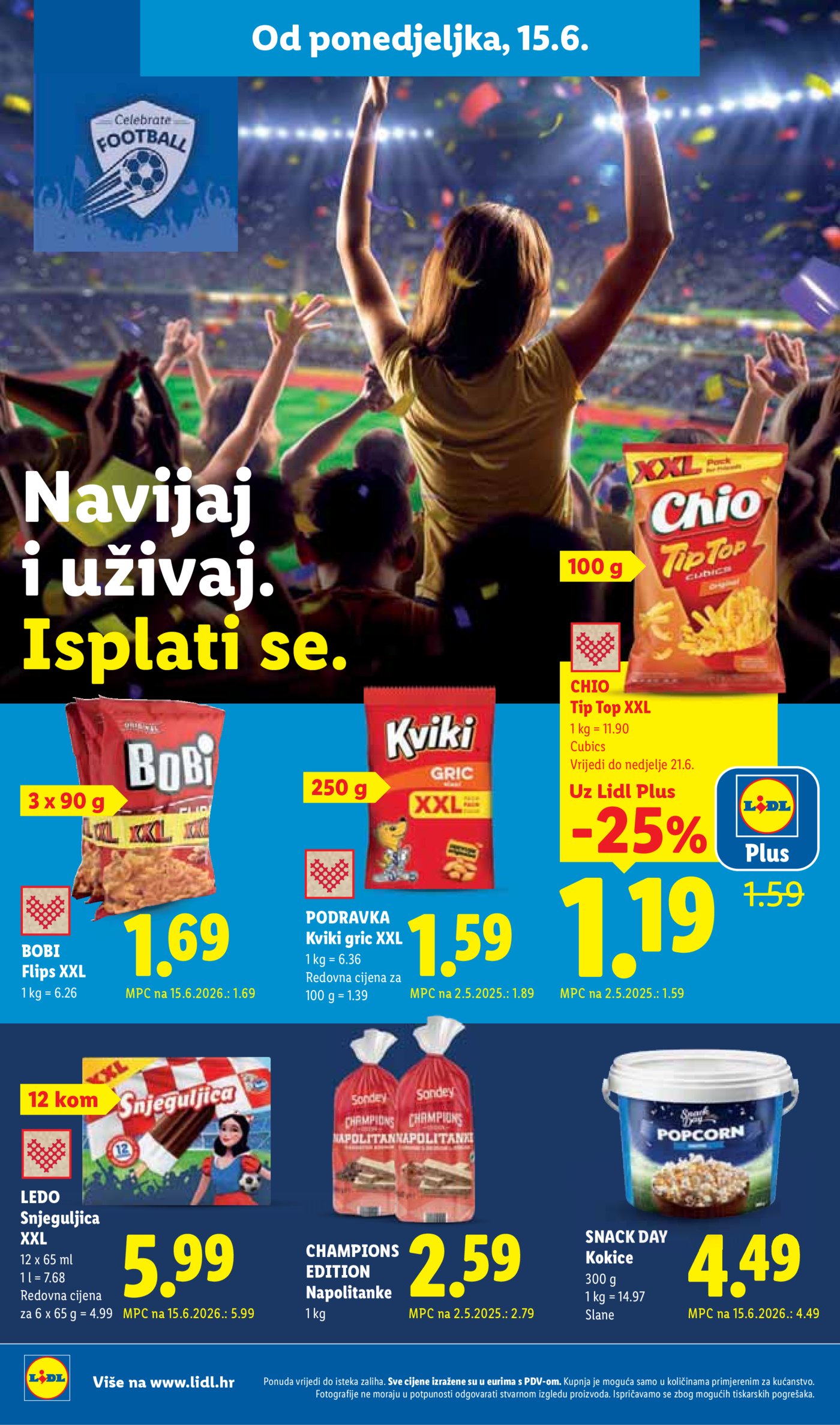 Lidl katalog Super ponuda od ponedjeljka 15.06. - 21.06.2026.
