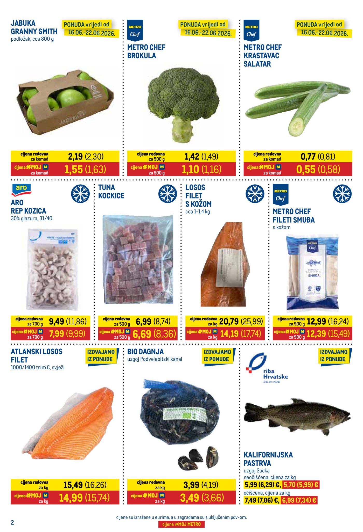 Metro katalog Prehrana i neprehrana 16.06.- 30.06.2026.