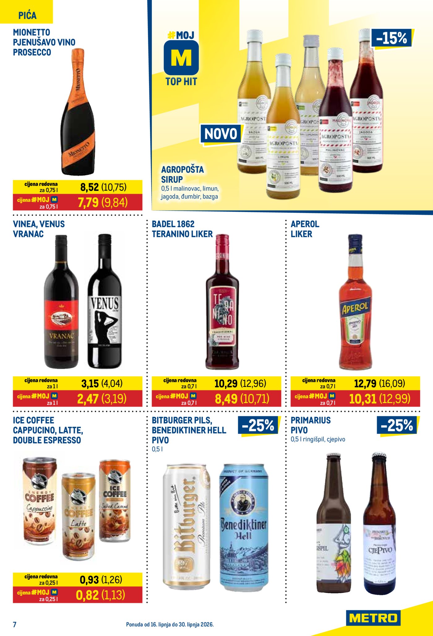 Metro katalog Prehrana i neprehrana 16.06.- 30.06.2026.