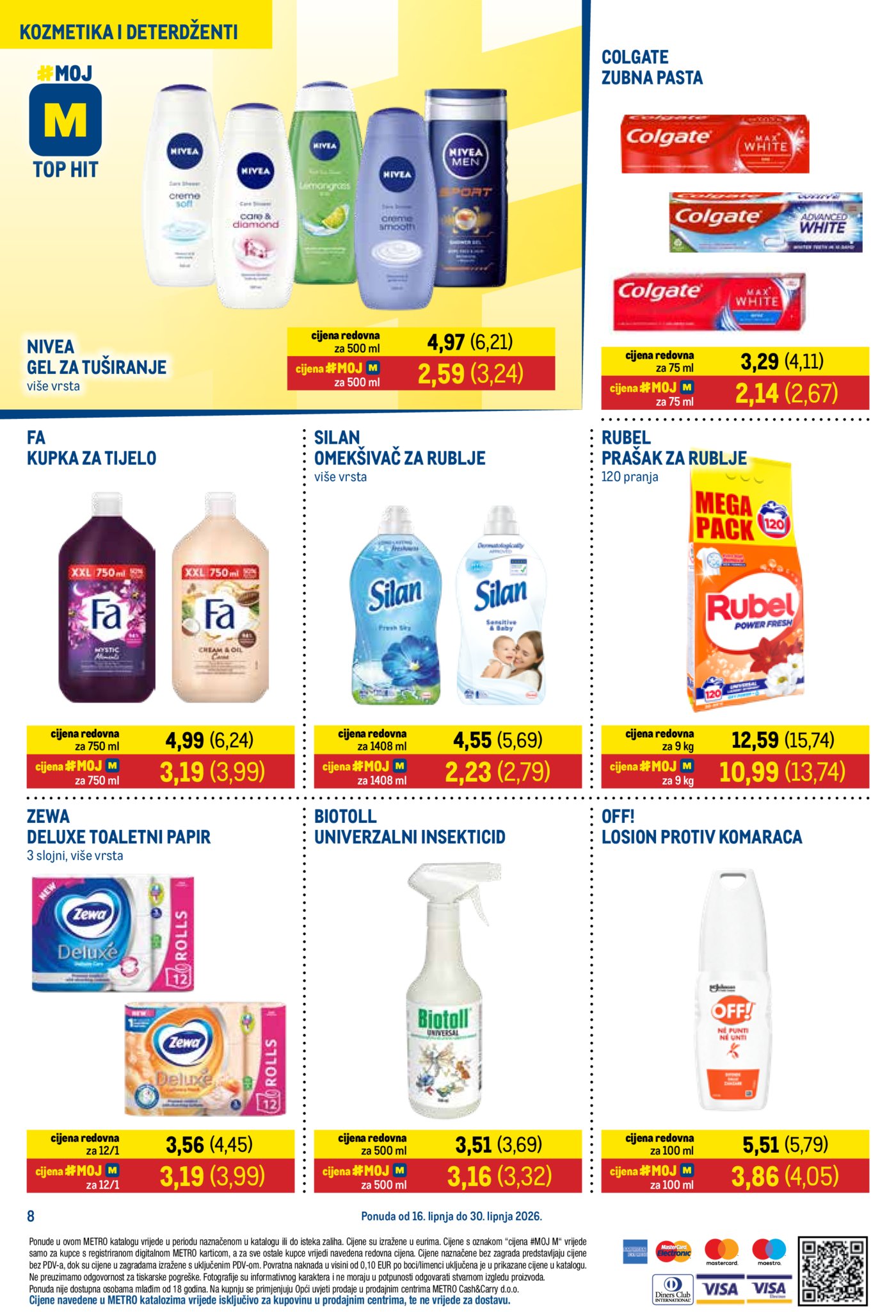 Metro katalog Prehrana i neprehrana 16.06.- 30.06.2026.