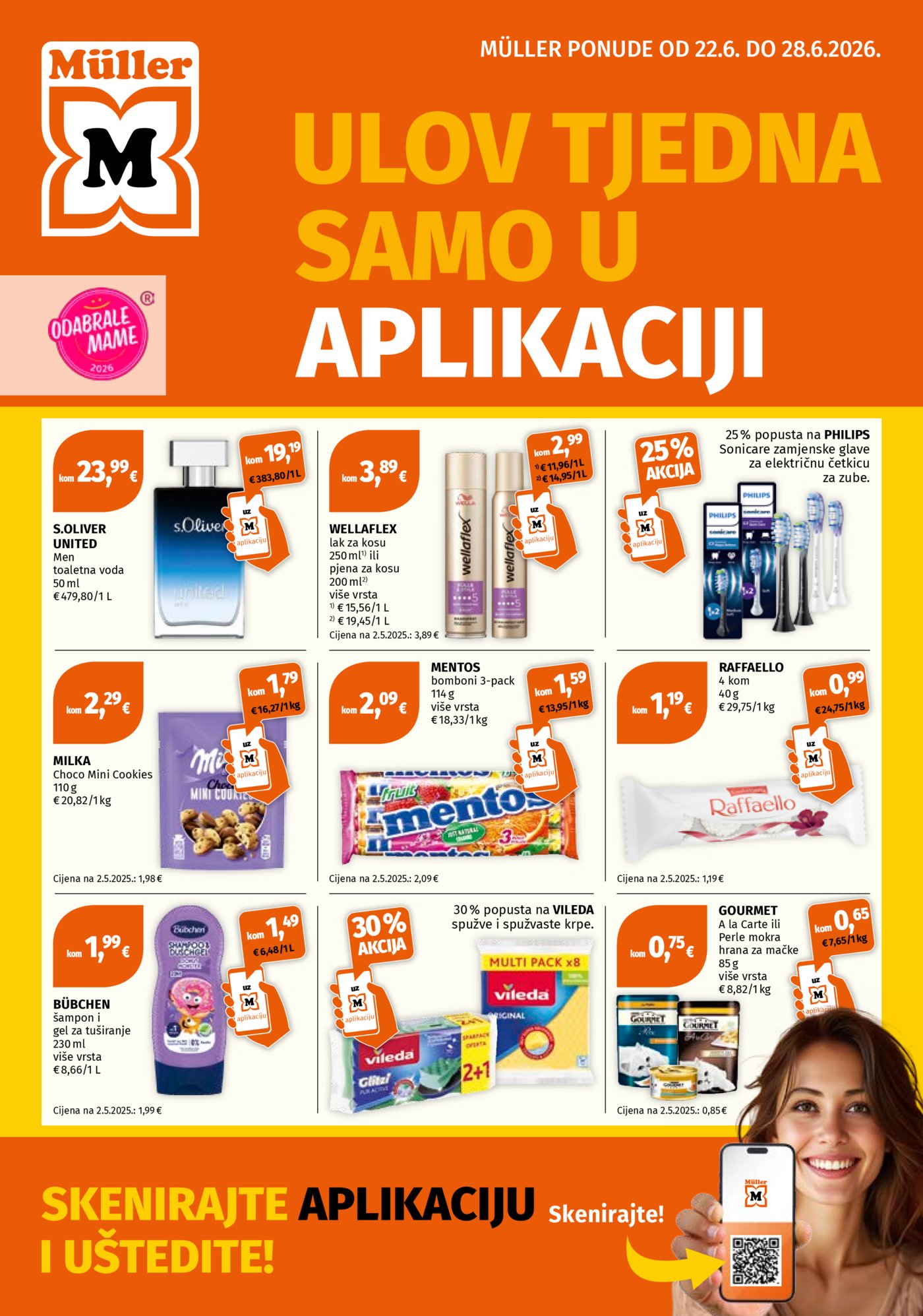 Muller kataog Akcija 22.06. - 28.06.2026.