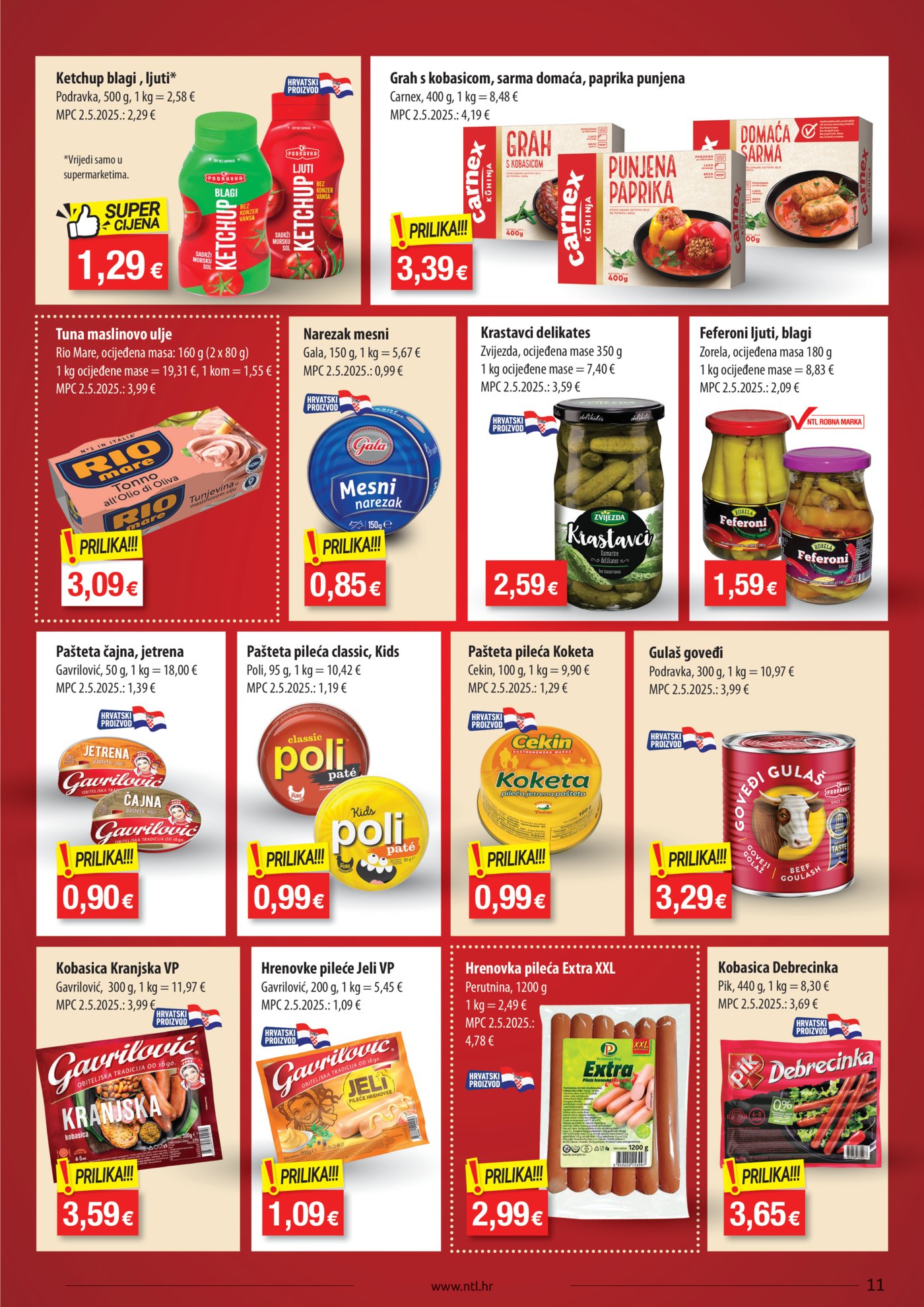 NTL katalog Akcija 01.07. - 07.07.2026. Istok, Sjever