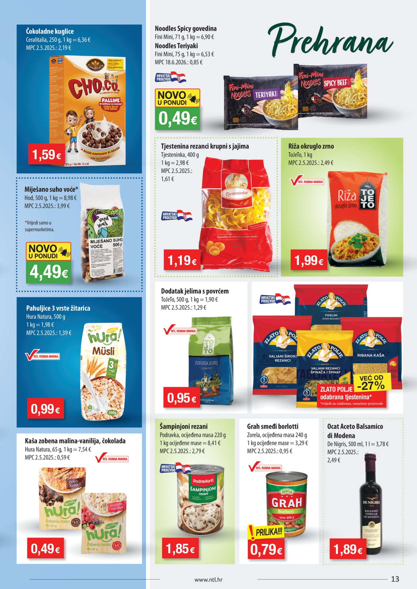 NTL katalog Akcija 01.07. - 07.07.2026. Istok, Sjever