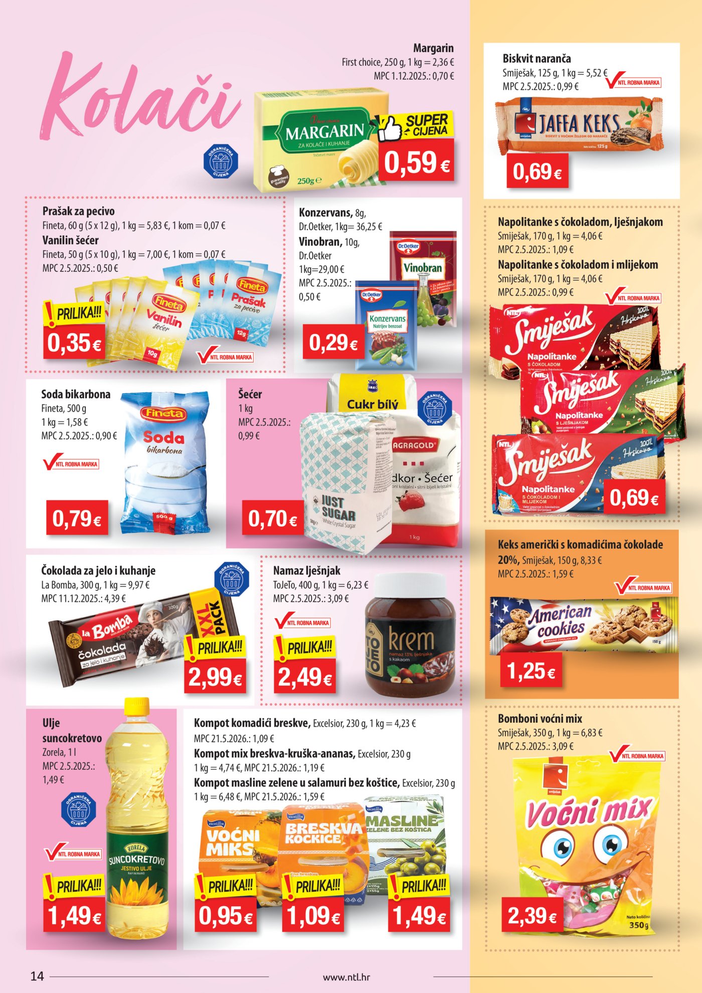 NTL katalog Akcija 01.07. - 07.07.2026. Istok, Sjever
