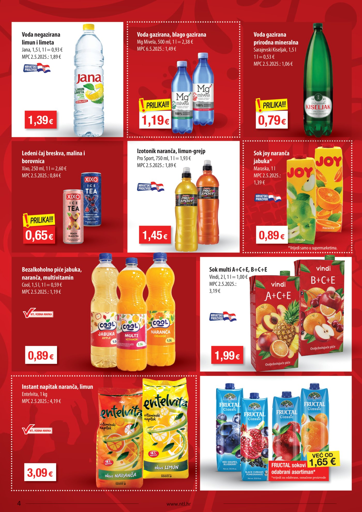 NTL katalog Akcija 01.07. - 07.07.2026. Istok, Sjever