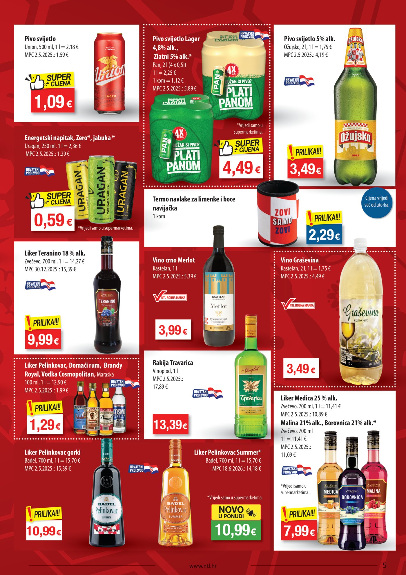 NTL katalog Akcija 01.07. - 07.07.2026. Istok, Sjever