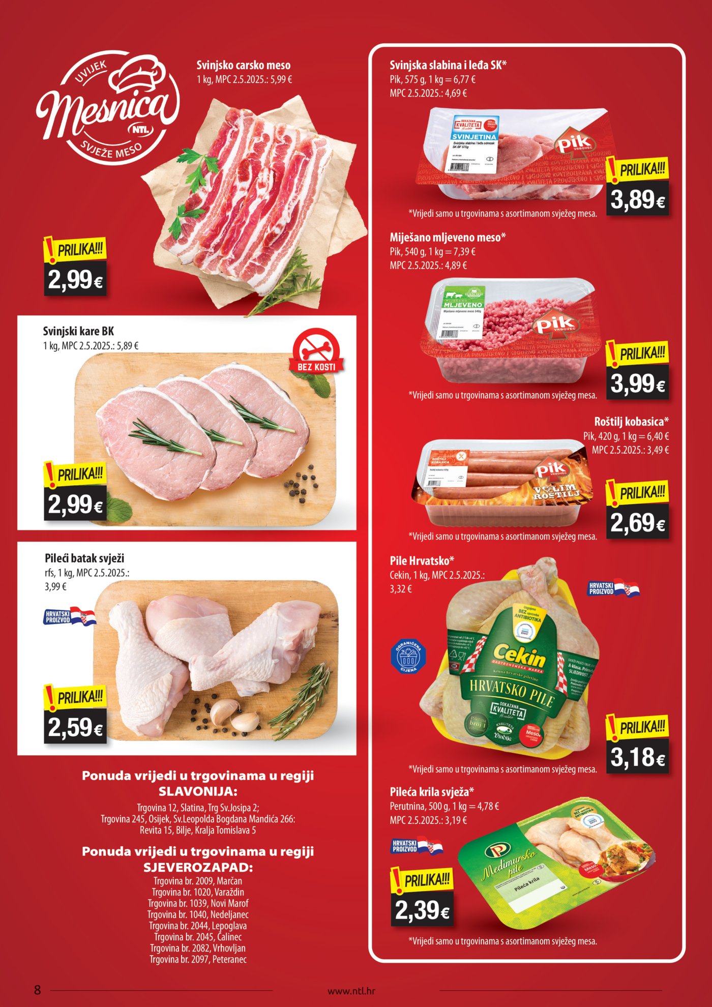 NTL katalog Akcija 01.07. - 07.07.2026. Istok, Sjever