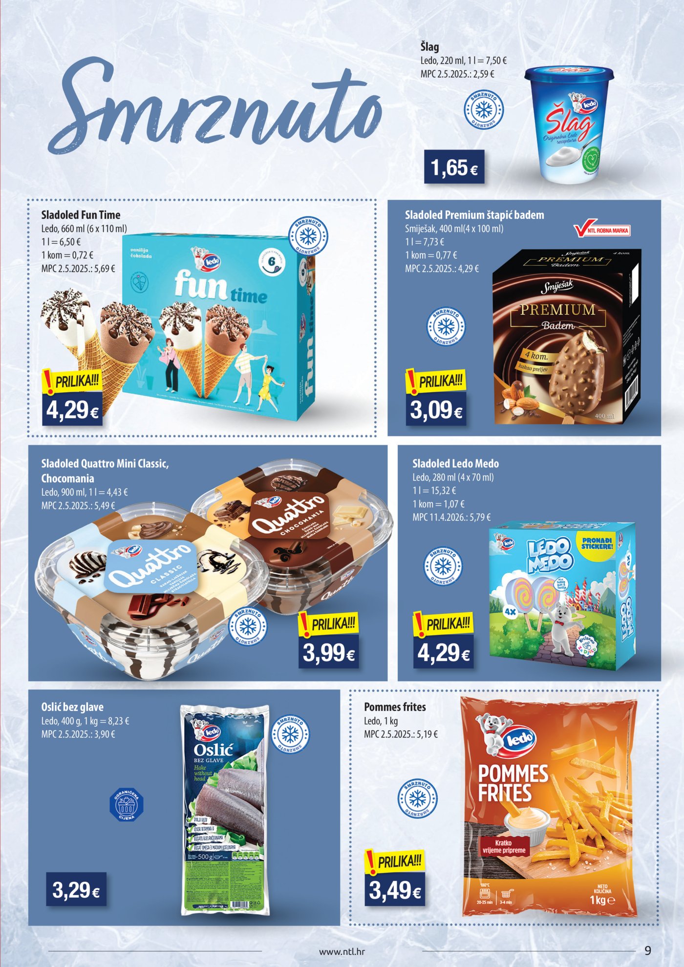 NTL katalog Akcija 01.07. - 07.07.2026. Istok, Sjever