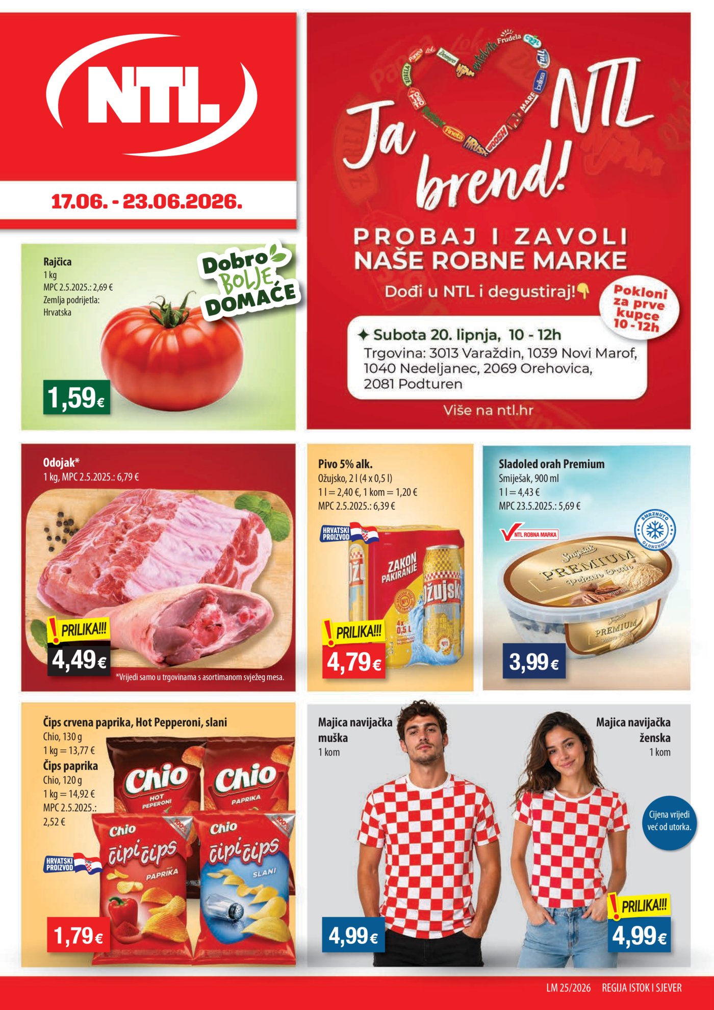NTL katalog Akcija 17.06-23.06.2026. Istok - Sjever