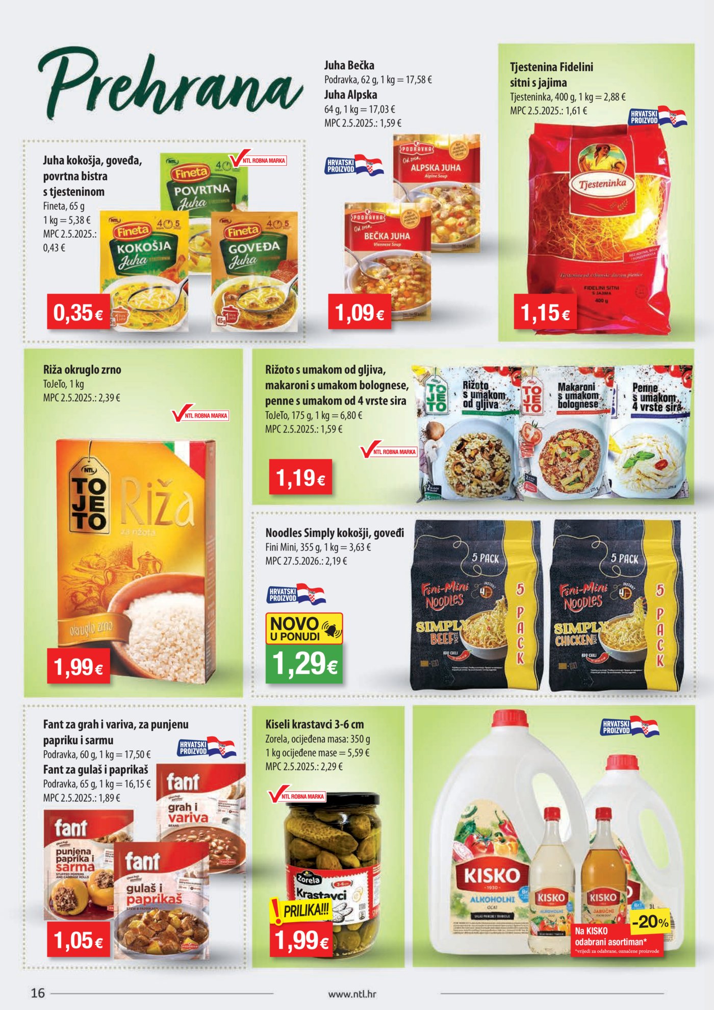 NTL katalog Akcija 17.06-23.06.2026. Istok - Sjever