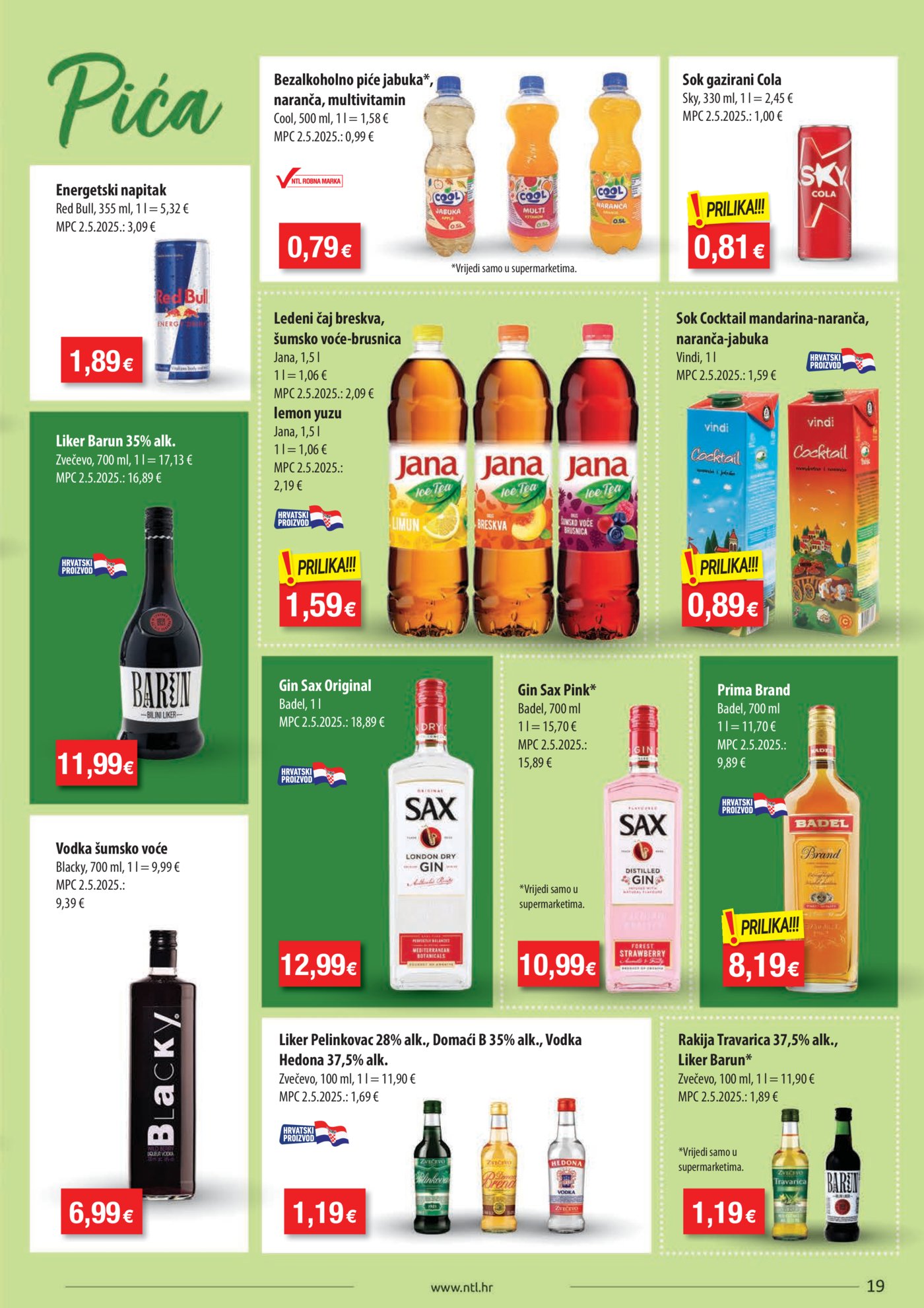NTL katalog Akcija 17.06-23.06.2026. Istok - Sjever
