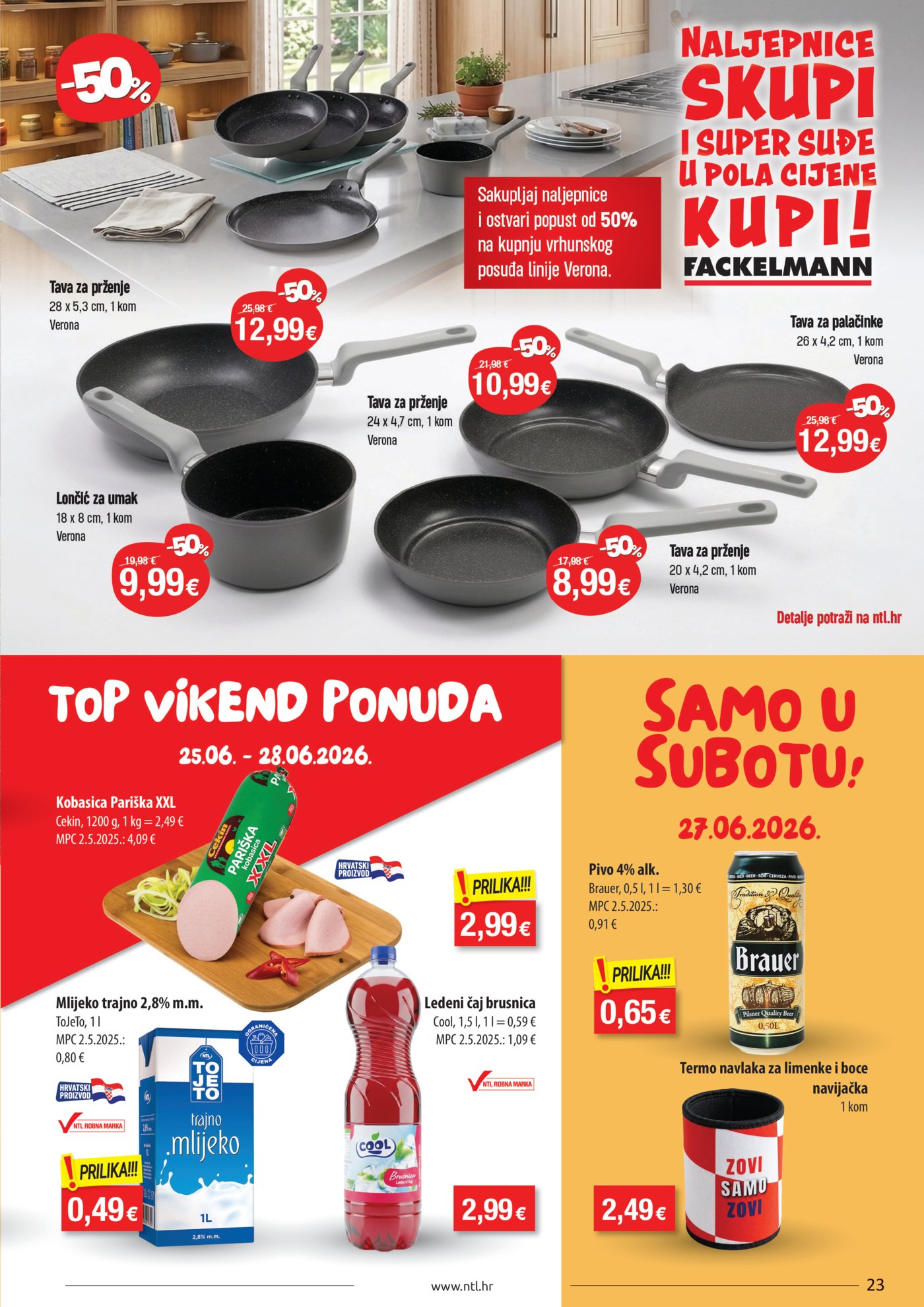 NTL katalog Akcija 24.06. - 30.06.2026. Istok i Sjever