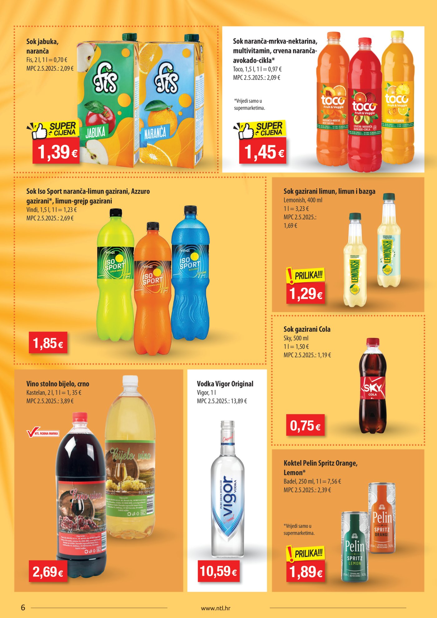 NTL katalog Akcija 24.06. - 30.06.2026. Istok i Sjever