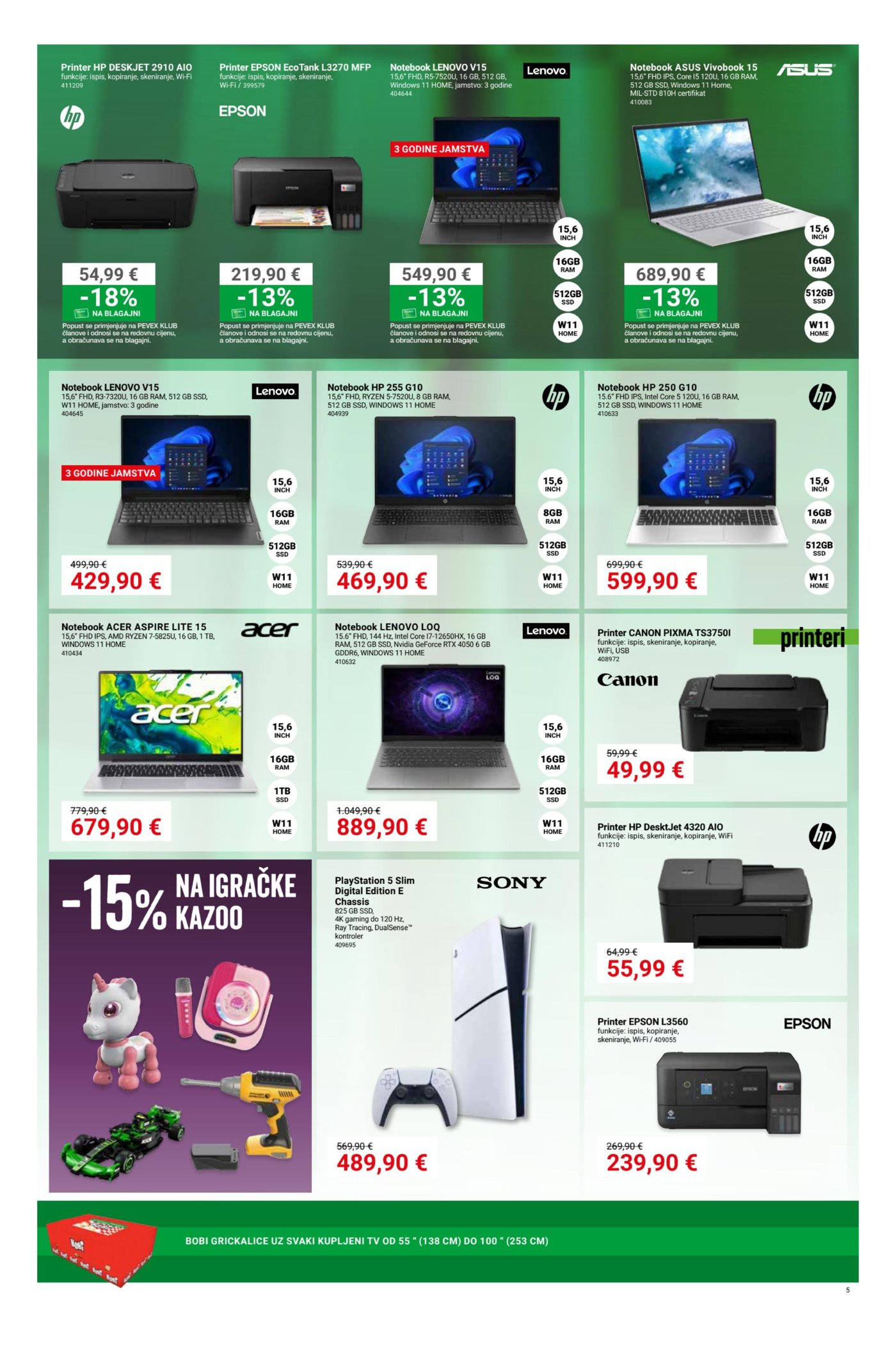 Pevex katalog Akcija 05.06. - 07.07.2026.