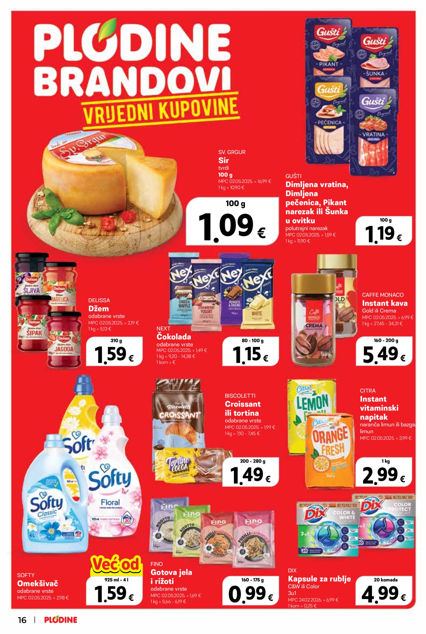 Plodine katalog Akcija 01.07. - 07.07.2026.