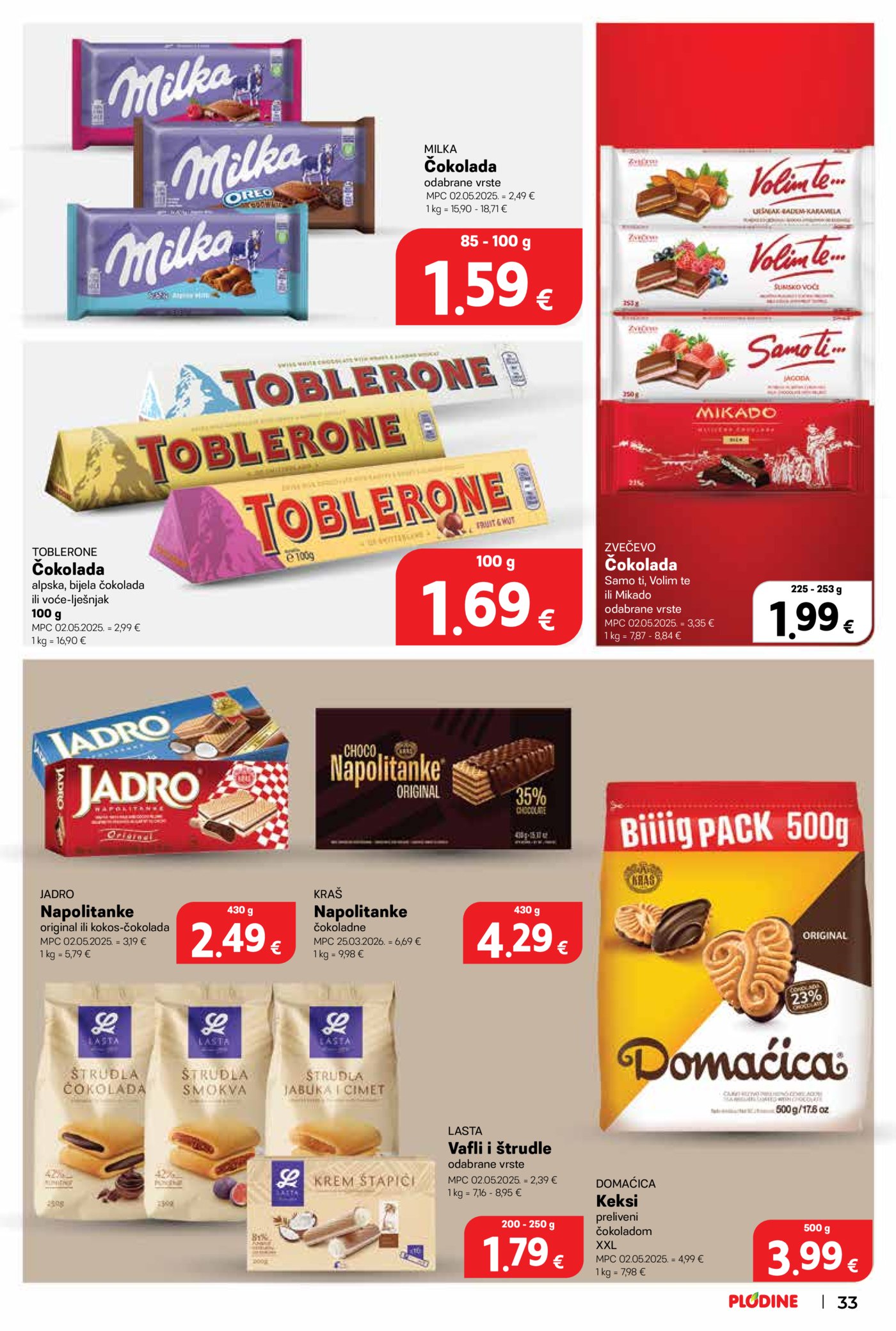 Plodine katalog Akcija 01.07. - 07.07.2026.