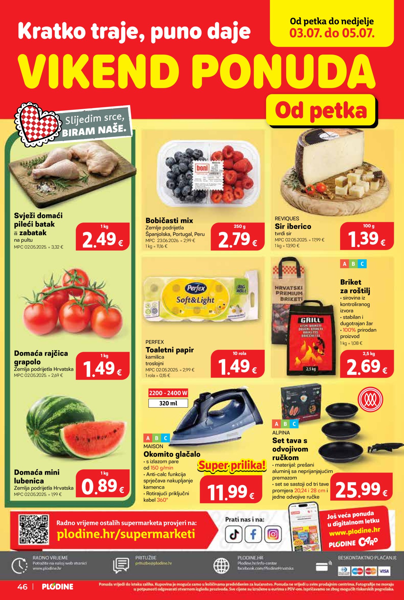 Plodine katalog Akcija 01.07. - 07.07.2026.