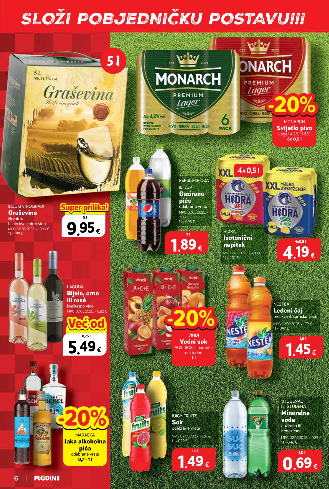 Plodine katalog Akcija 01.07. - 07.07.2026.