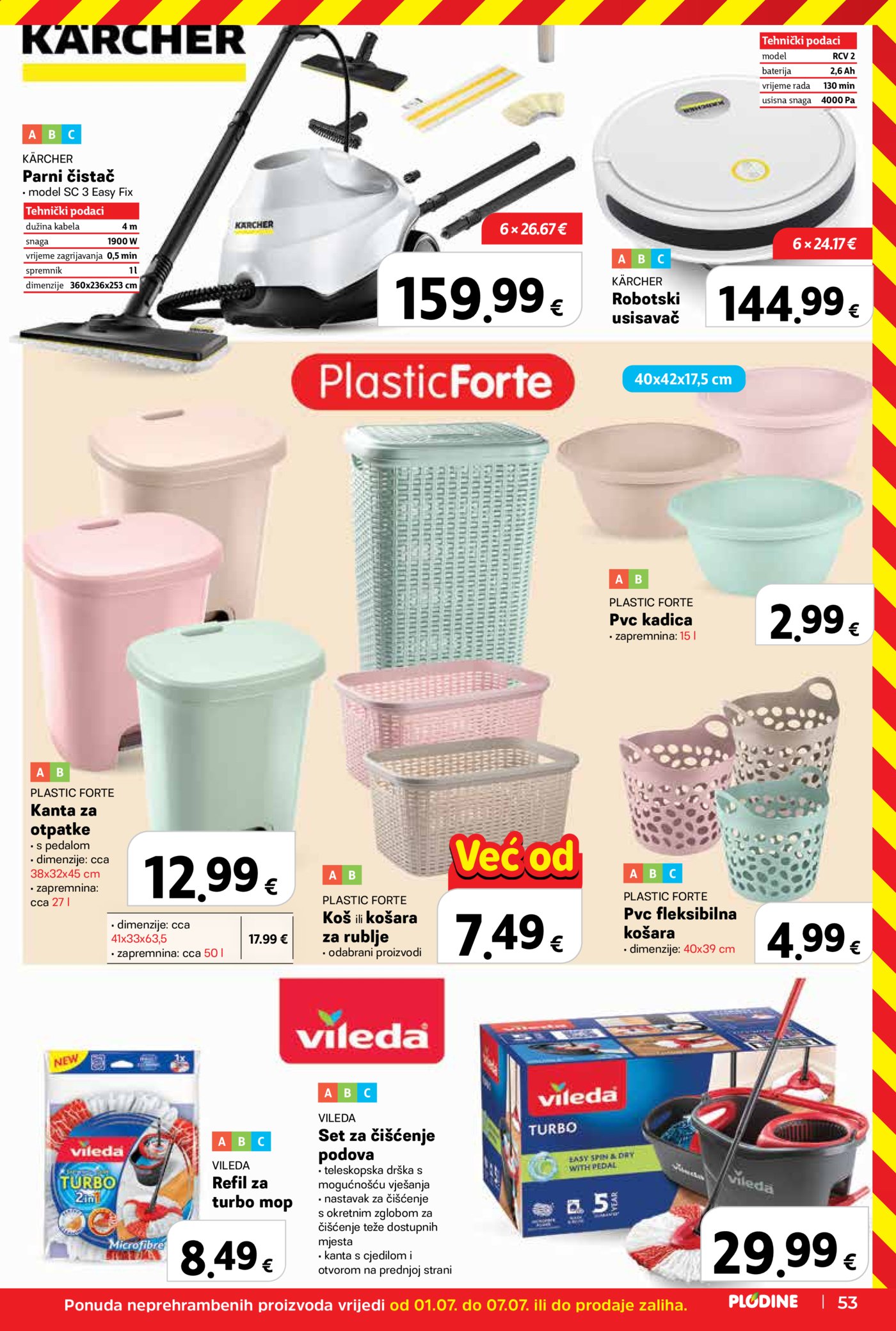 Plodine katalog Akcija 01.07. - 07.07.2026.
