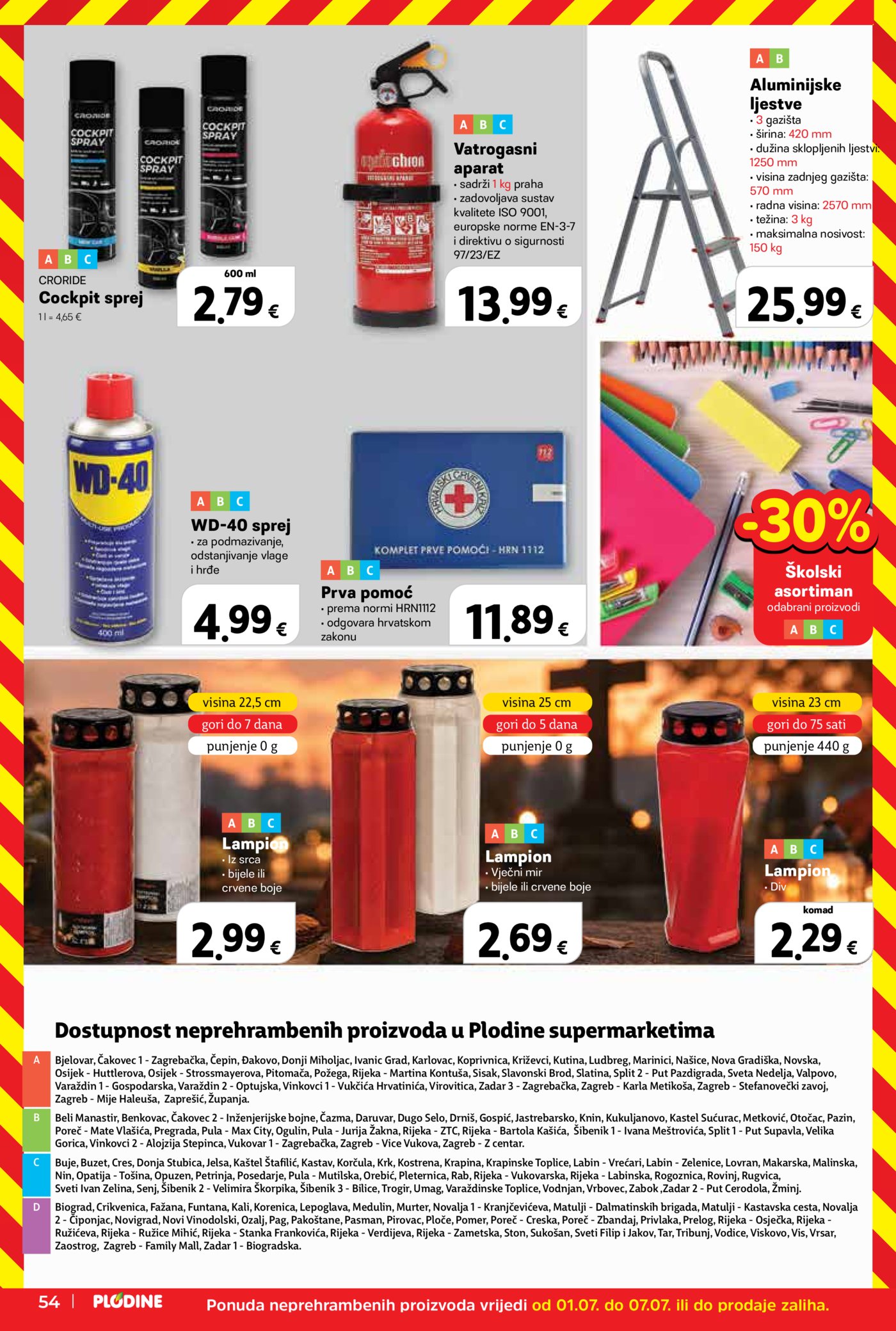 Plodine katalog Akcija 01.07. - 07.07.2026.
