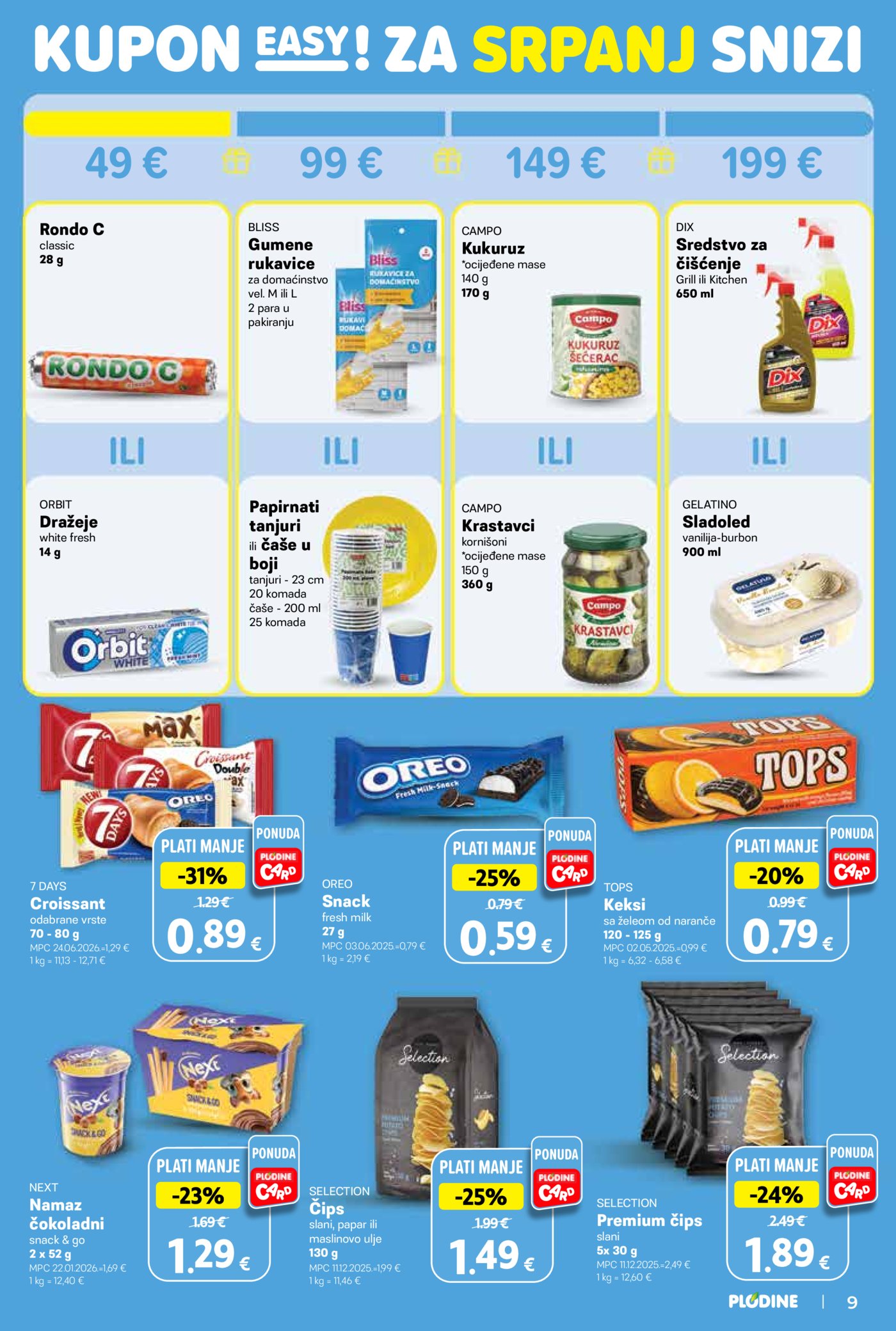 Plodine katalog Akcija 01.07. - 07.07.2026.