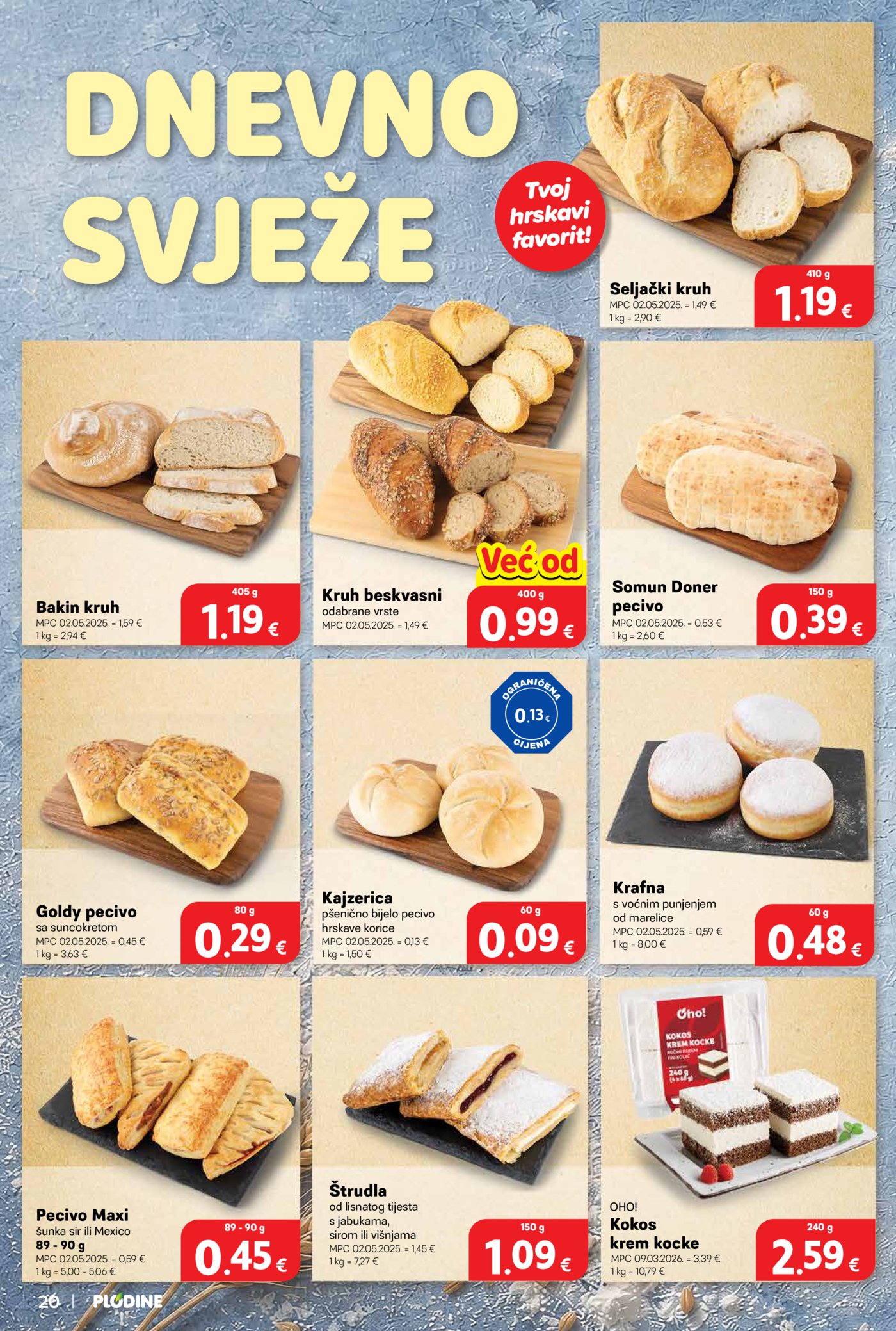 Plodine katalog Akcija 17.06.-23.06.2026.