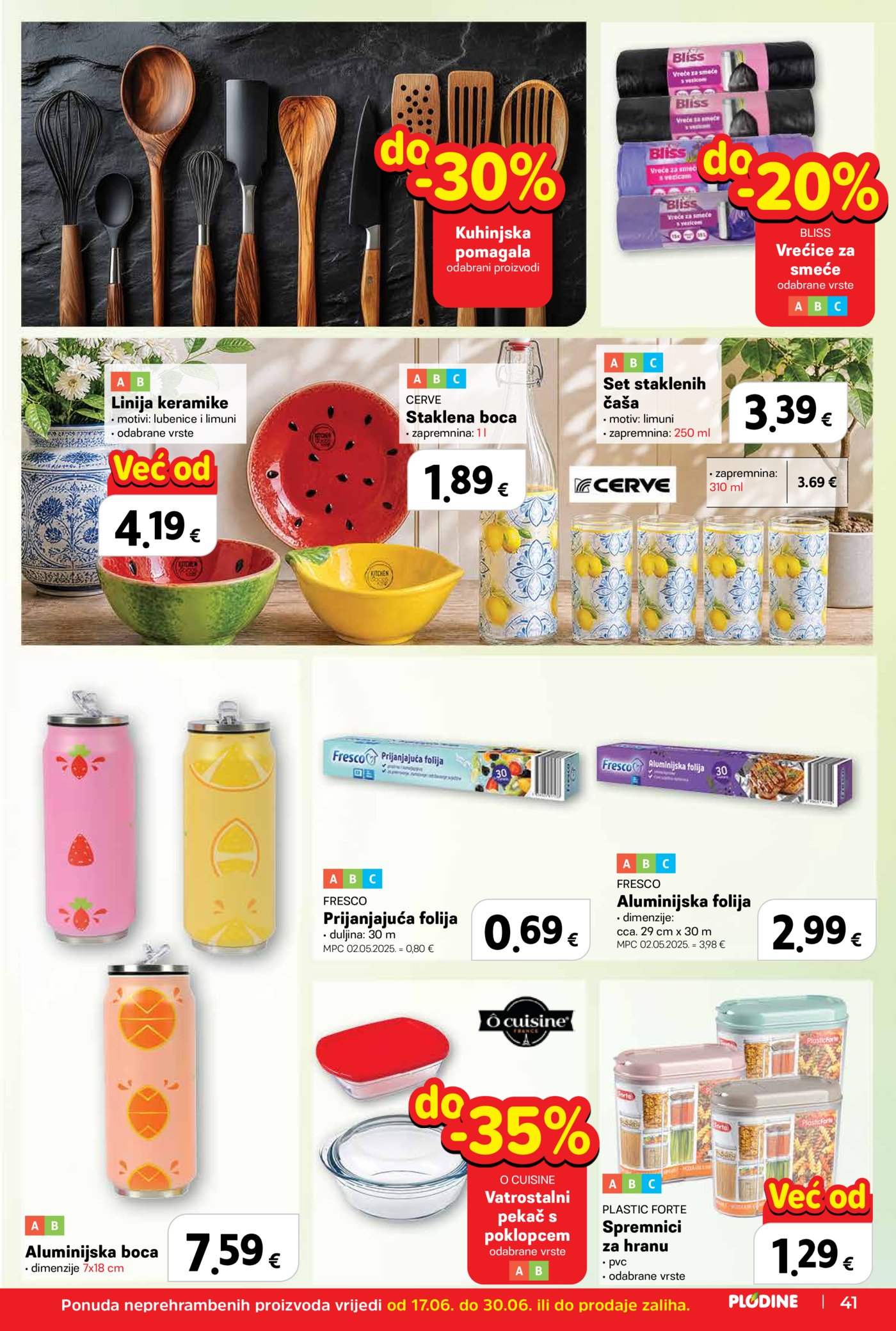 Plodine katalog Akcija 17.06.-23.06.2026.