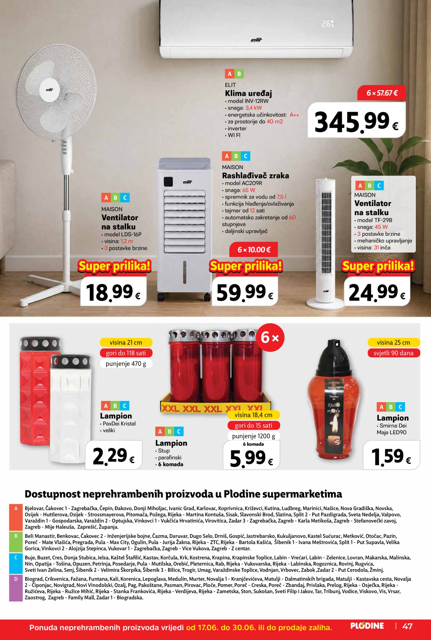 Plodine katalog Akcija 17.06.-23.06.2026.