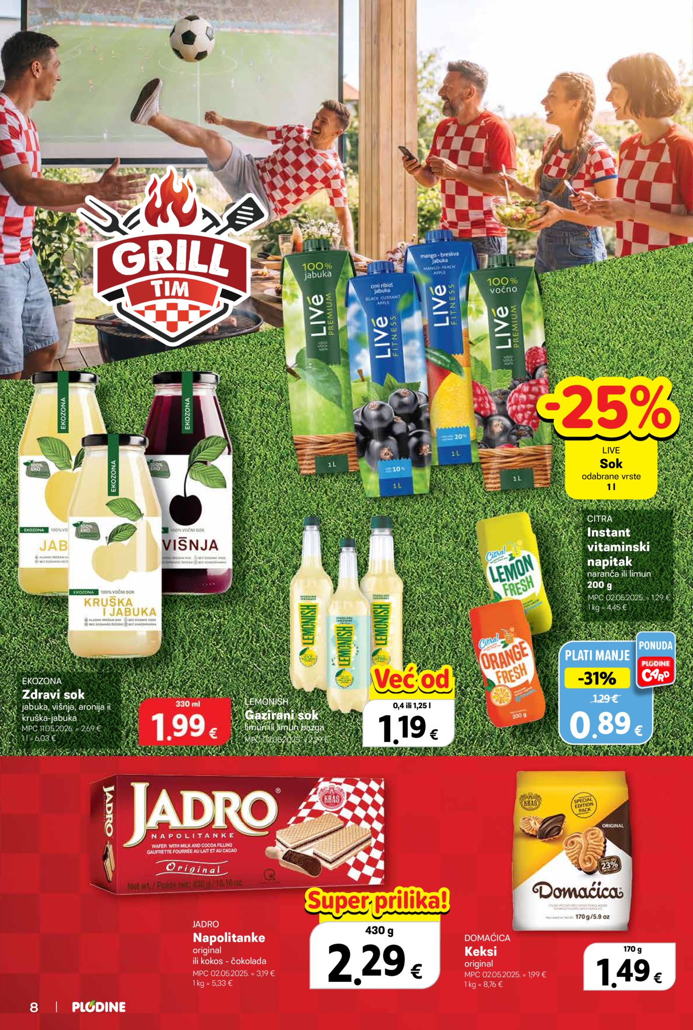 Plodine katalog Akcija 17.06.-23.06.2026.