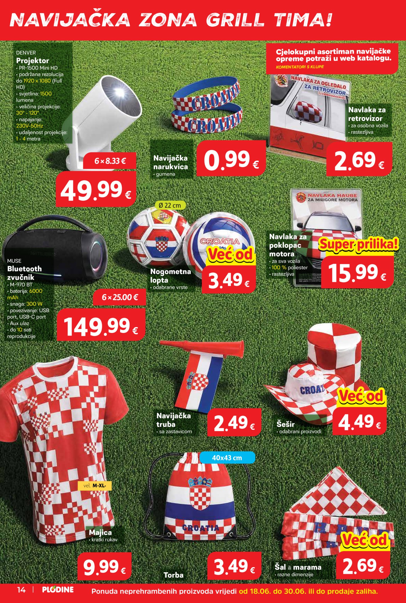 Plodine katalog Akcija 18.06. - 23.06.2026. Knin