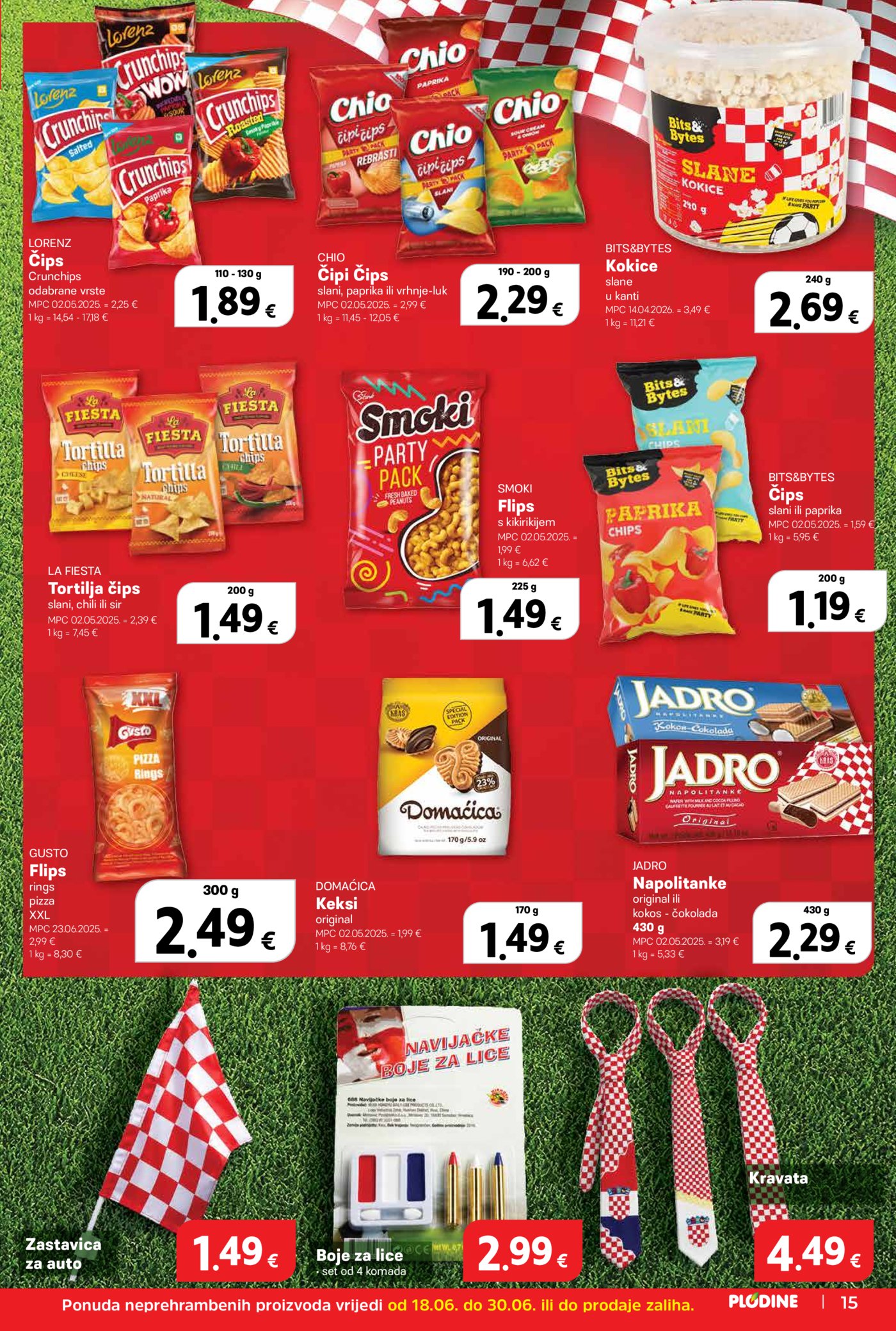 Plodine katalog Akcija 18.06. - 23.06.2026. Knin