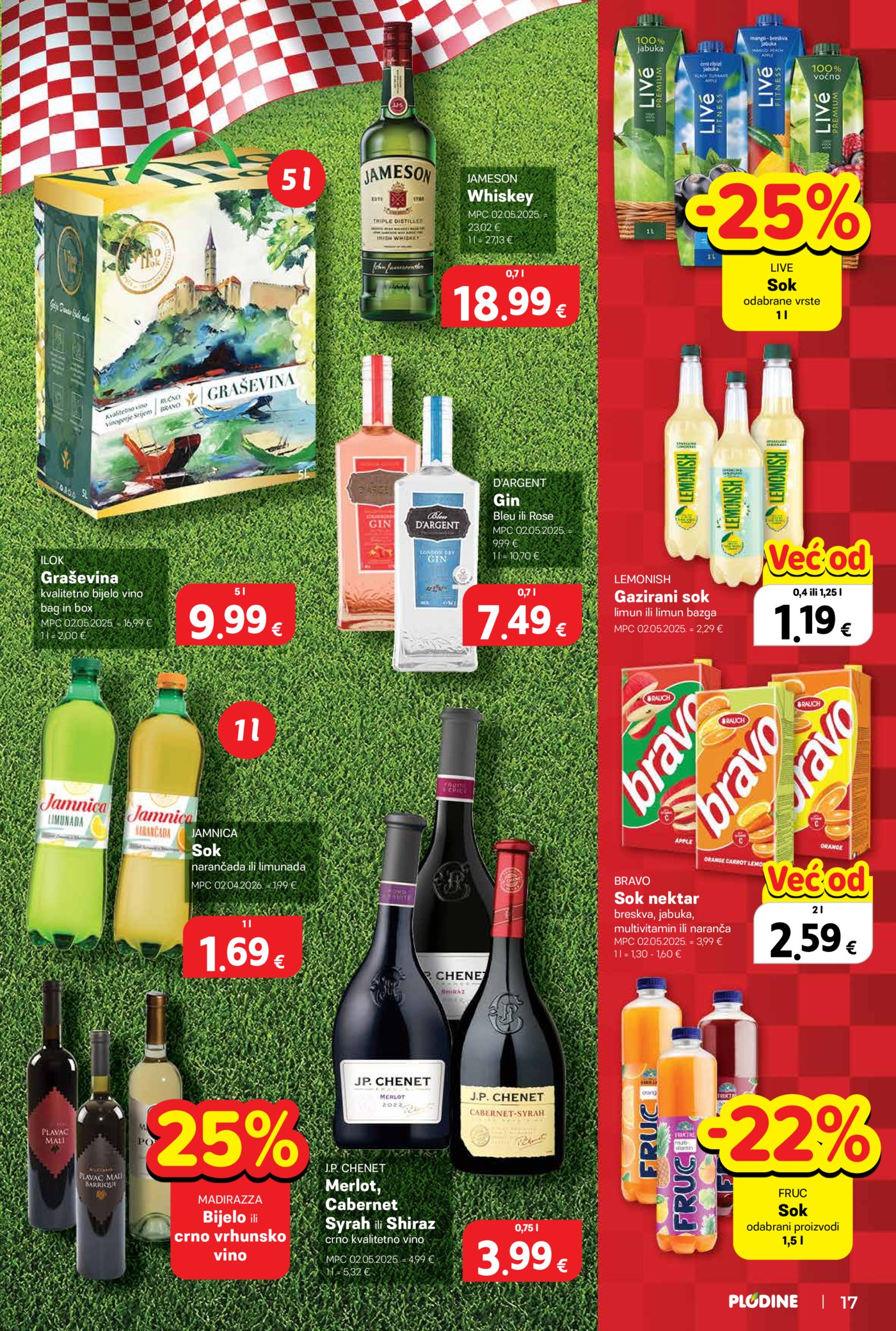 Plodine katalog Akcija 18.06. - 23.06.2026. Knin