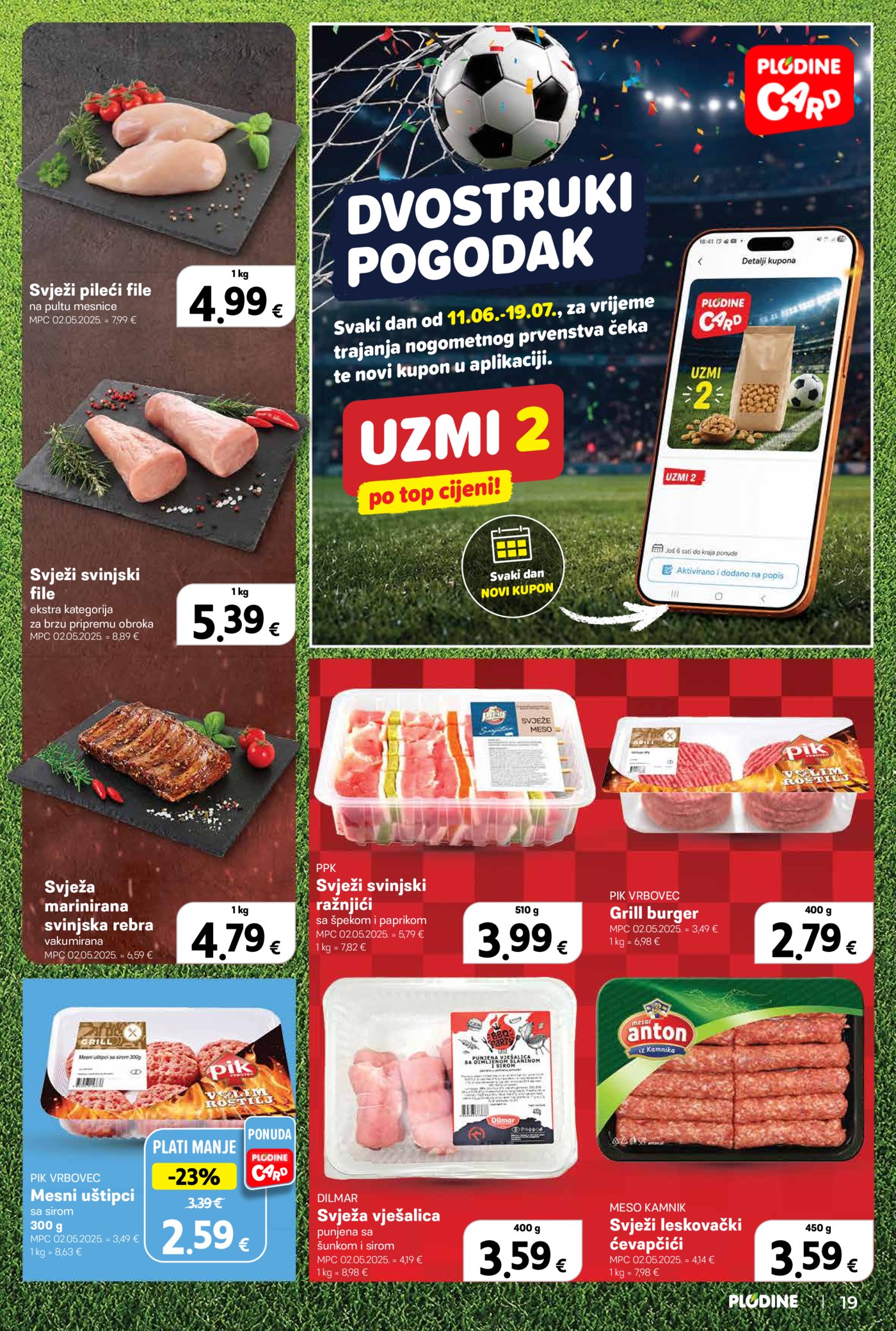 Plodine katalog Akcija 18.06. - 23.06.2026. Knin