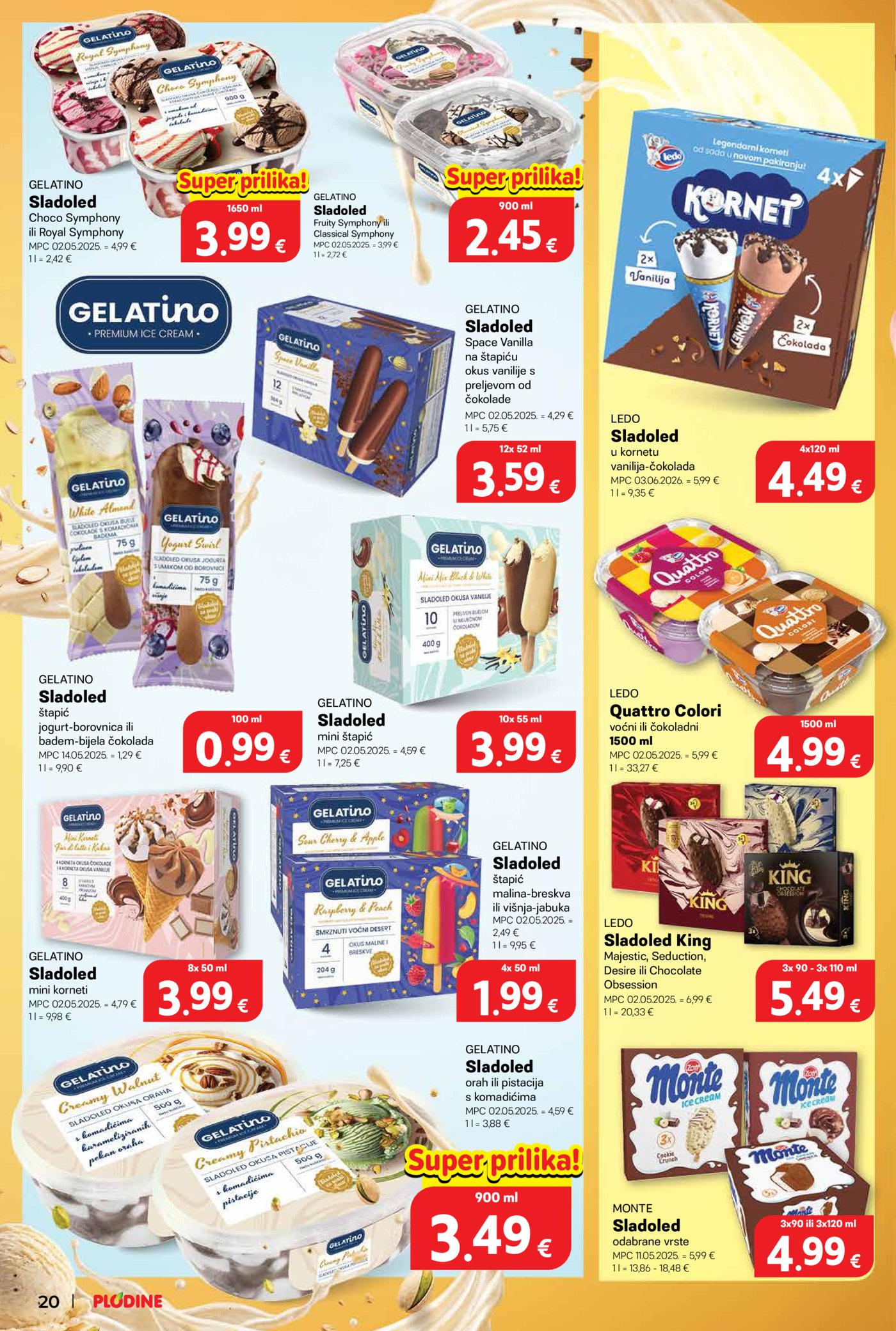 Plodine katalog Akcija 18.06. - 23.06.2026. Knin