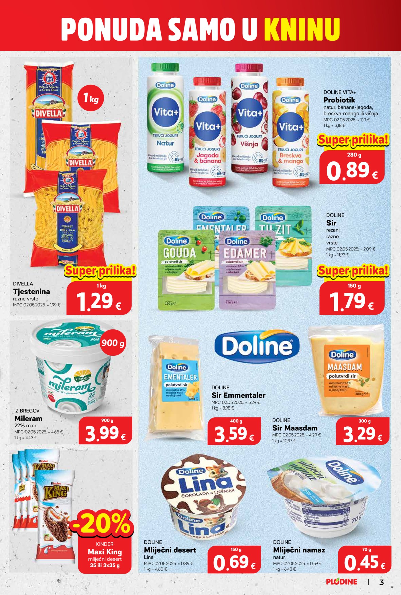 Plodine katalog Akcija 18.06. - 23.06.2026. Knin