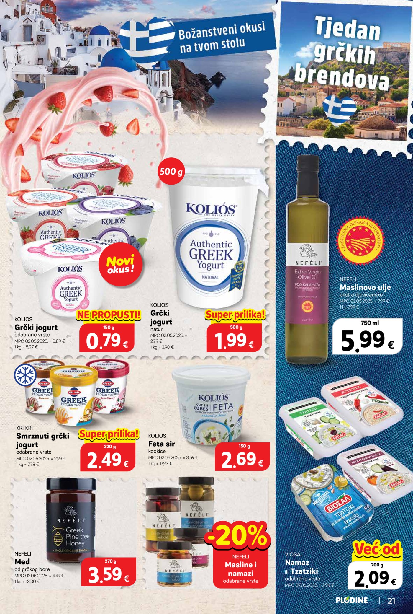 Plodine katalog Akcija 18.06. - 23.06.2026. Knin