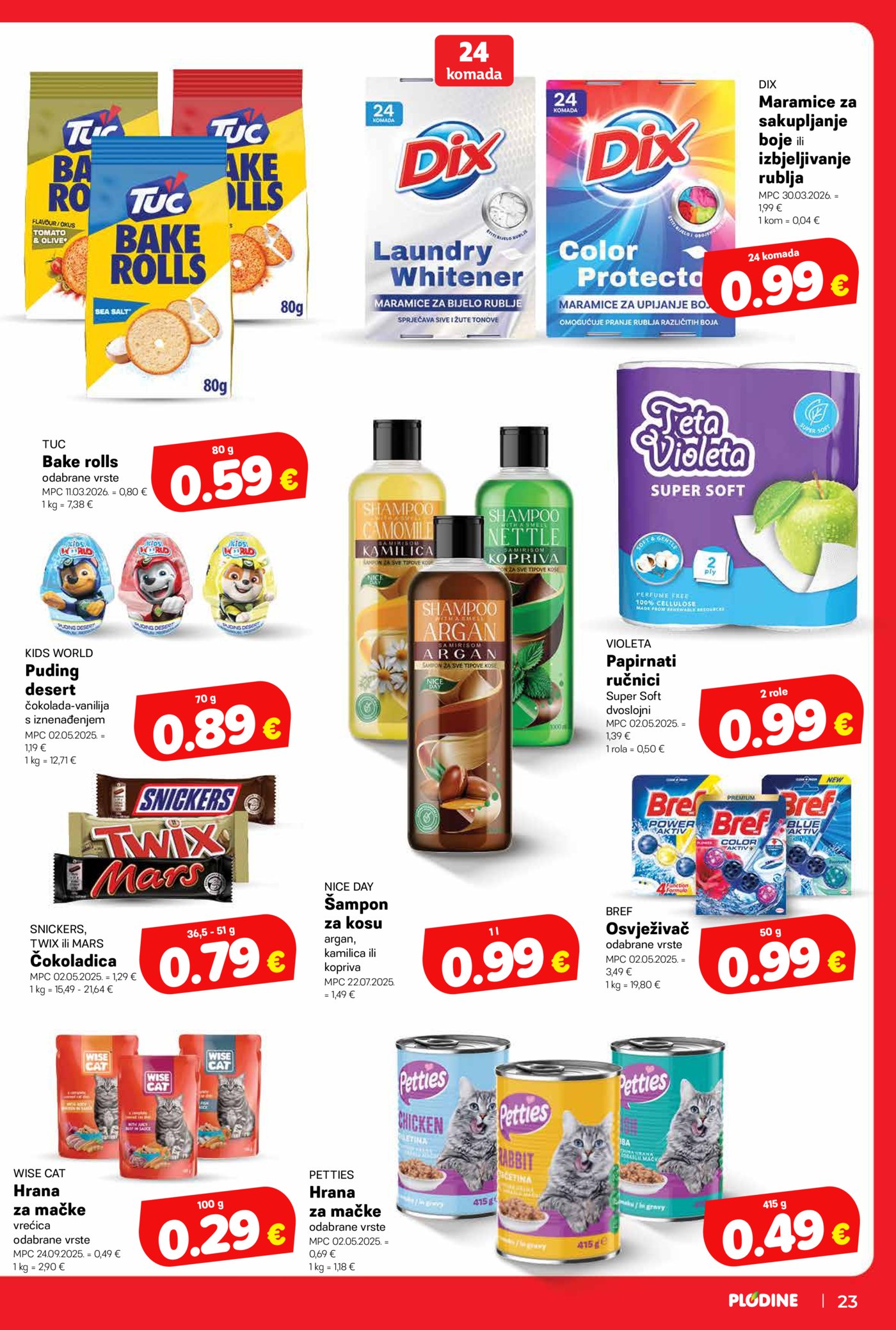 Plodine katalog Akcija 18.06. - 23.06.2026. Knin