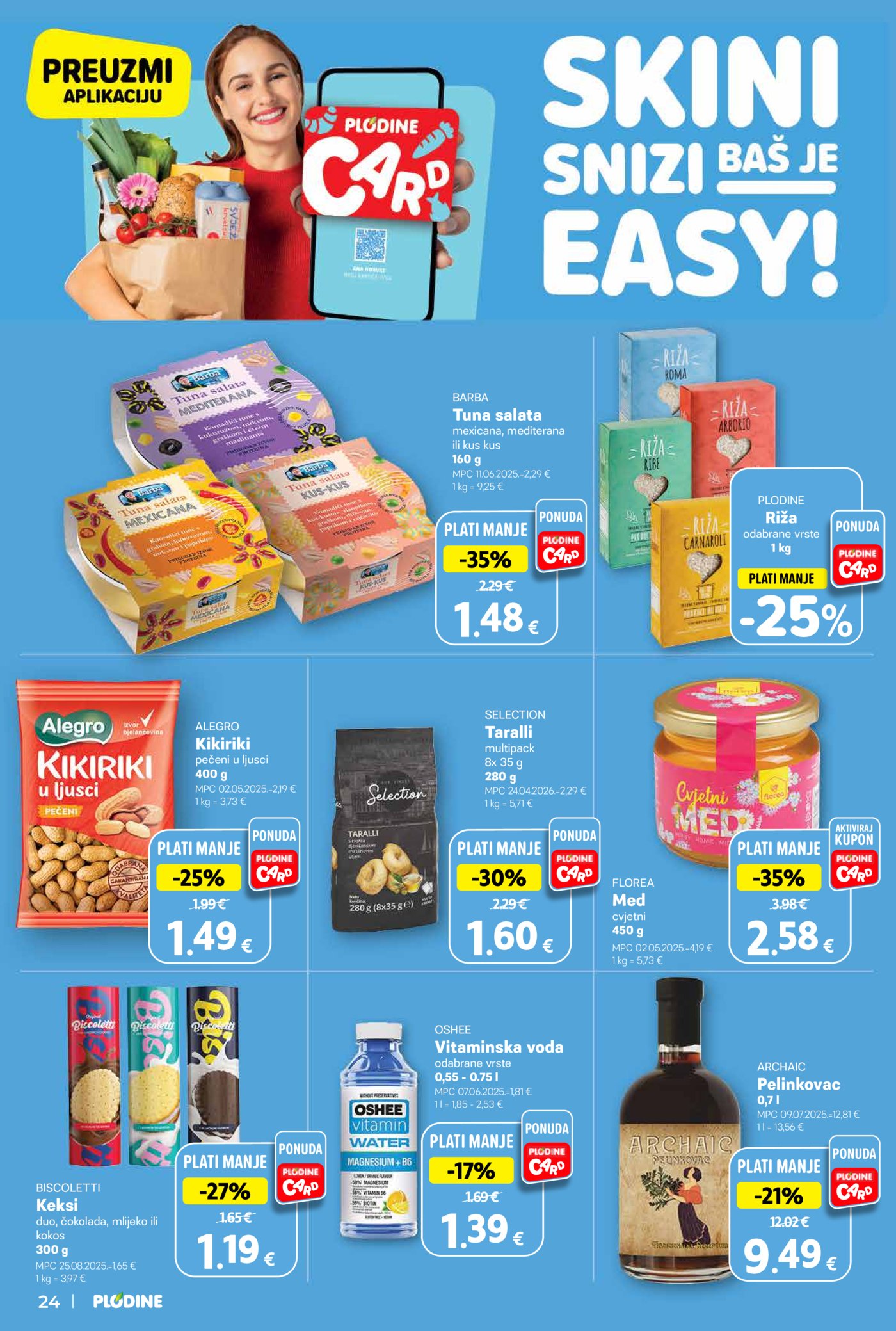 Plodine katalog Akcija 18.06. - 23.06.2026. Knin