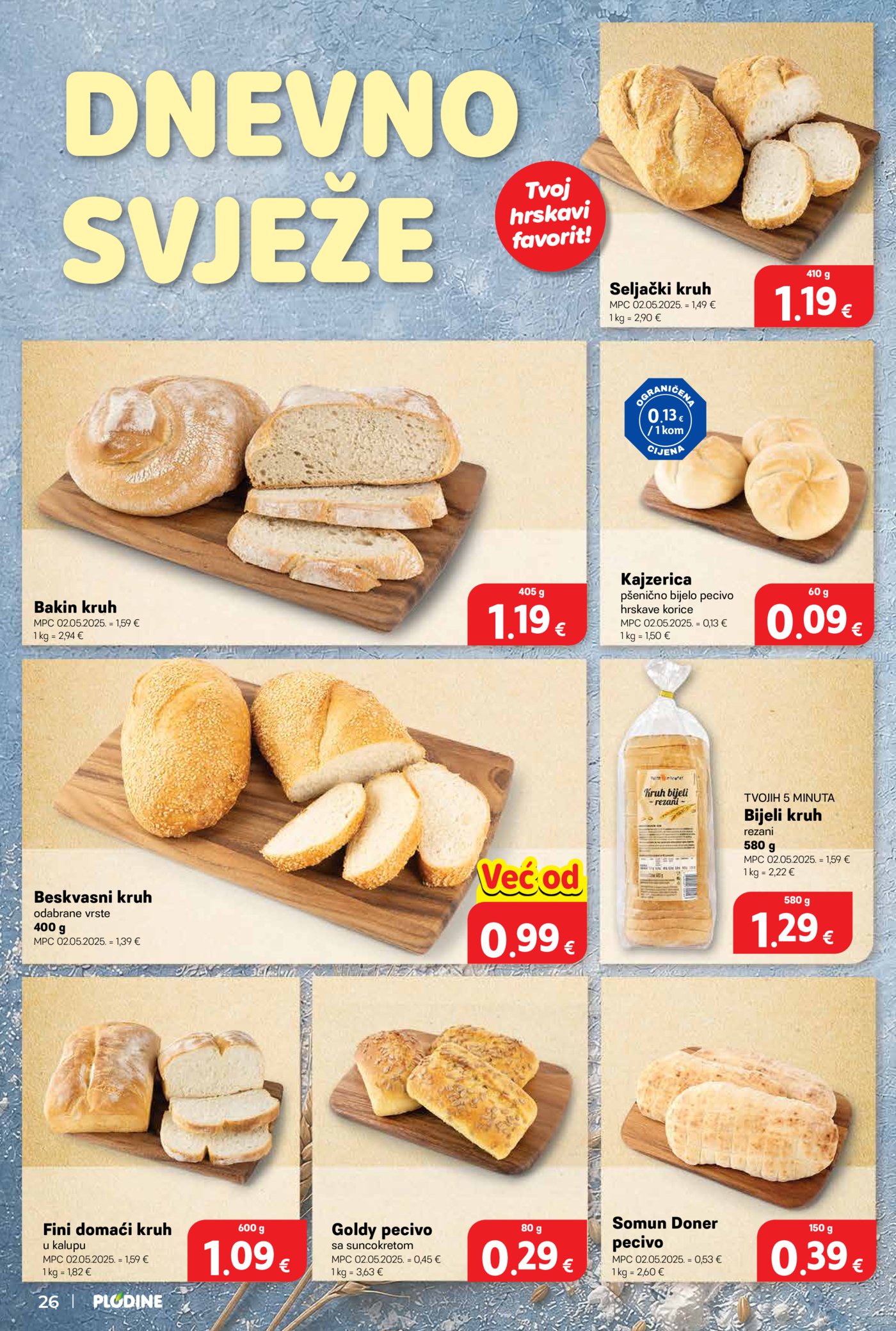 Plodine katalog Akcija 18.06. - 23.06.2026. Knin