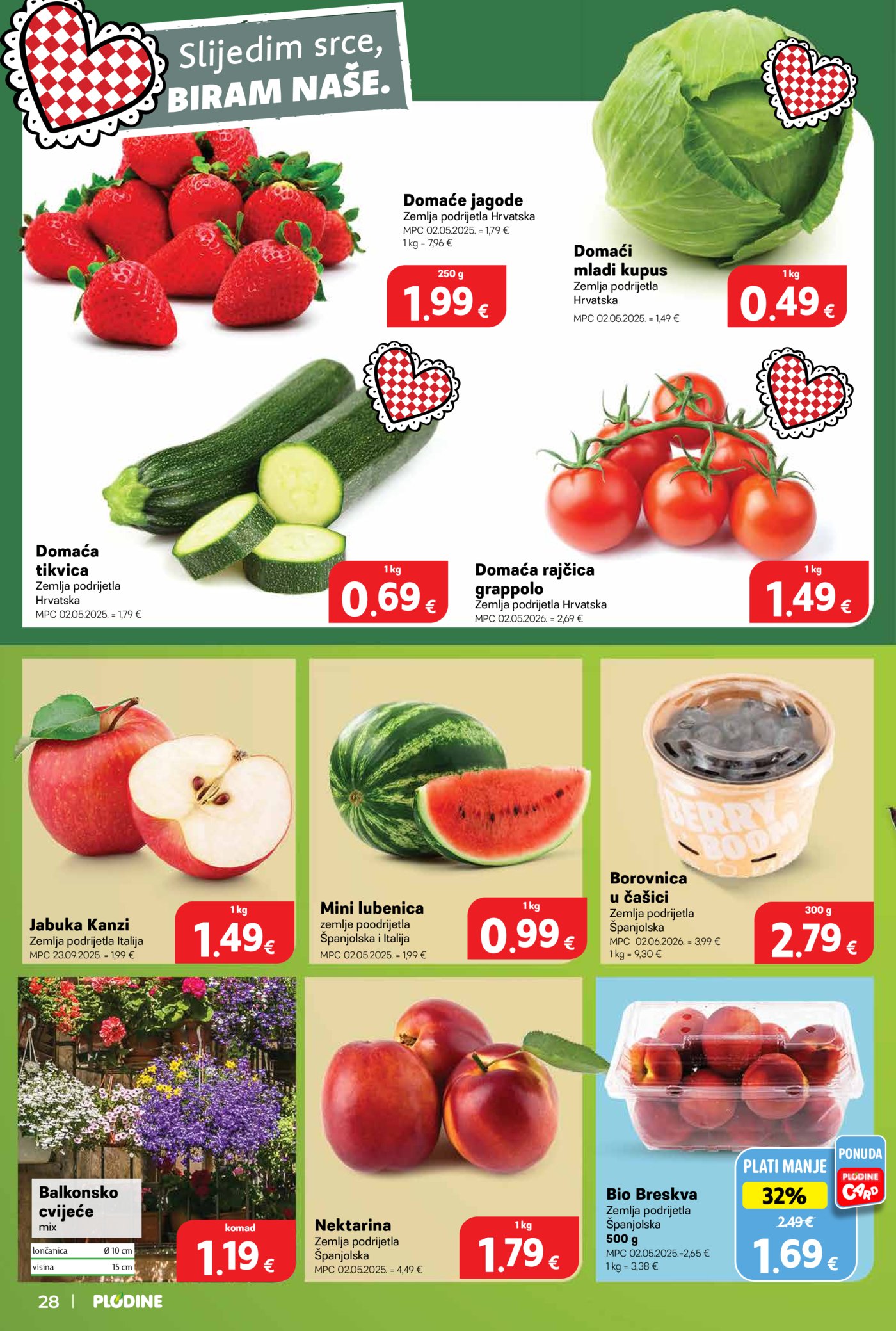 Plodine katalog Akcija 18.06. - 23.06.2026. Knin