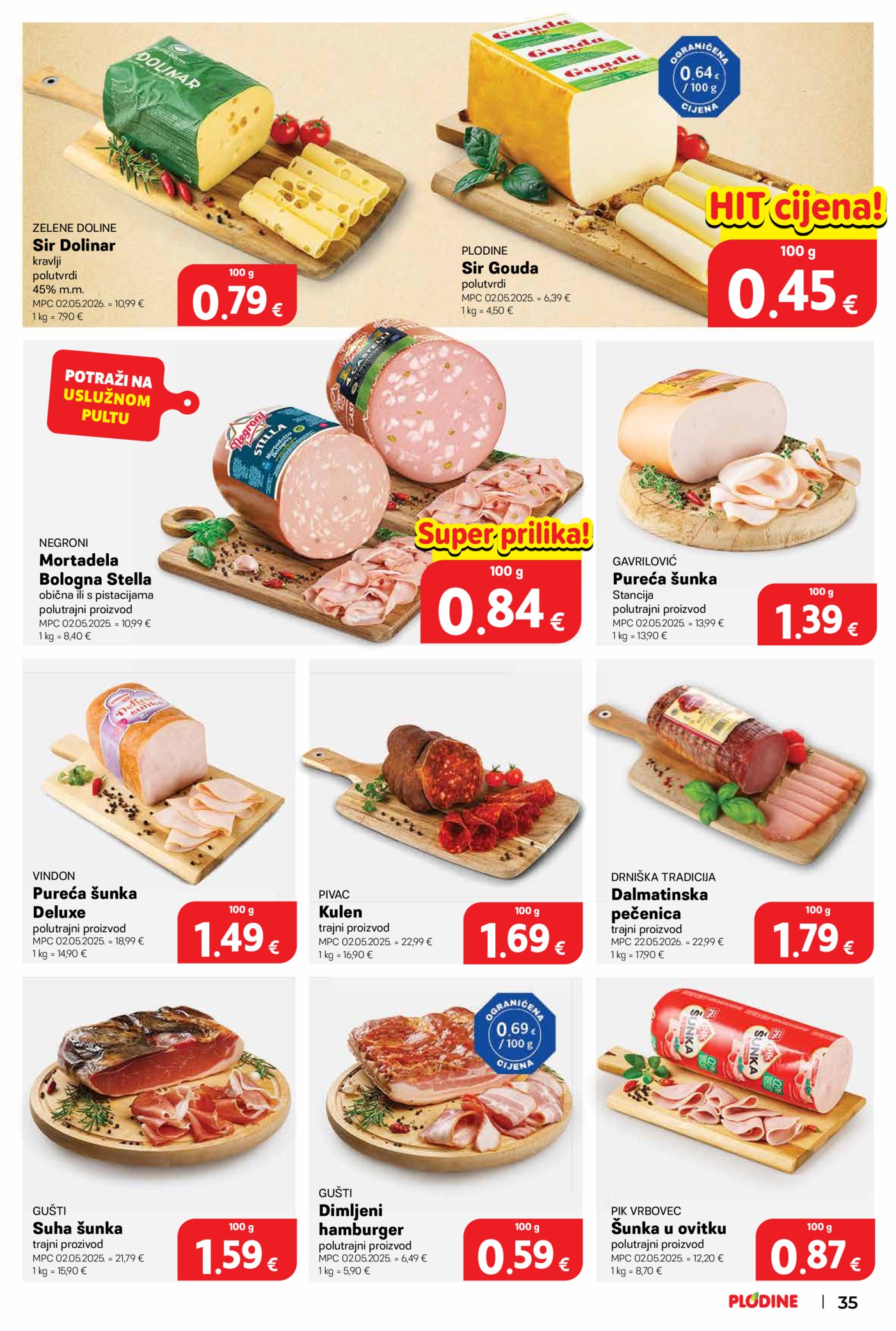 Plodine katalog Akcija 18.06. - 23.06.2026. Knin