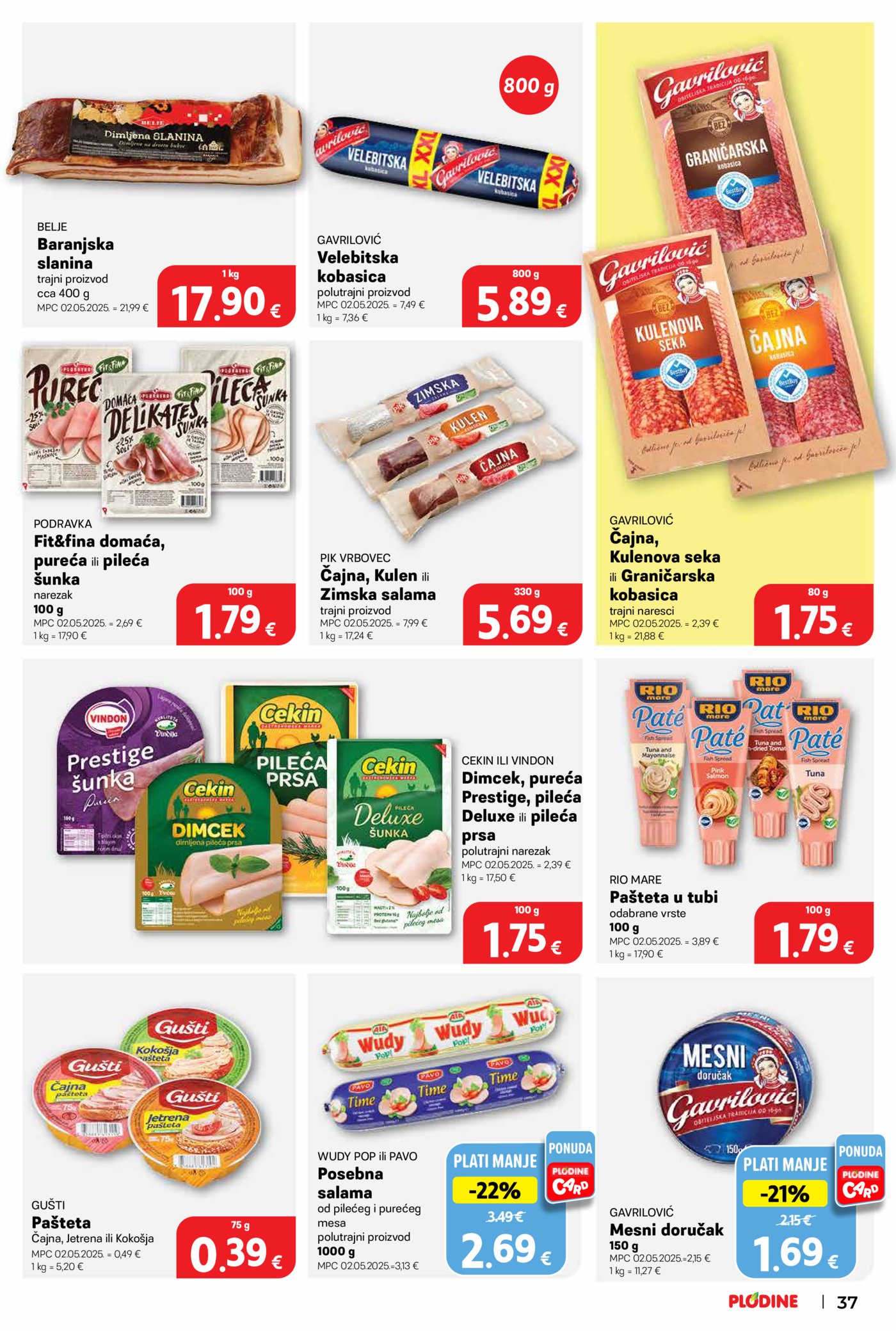 Plodine katalog Akcija 18.06. - 23.06.2026. Knin