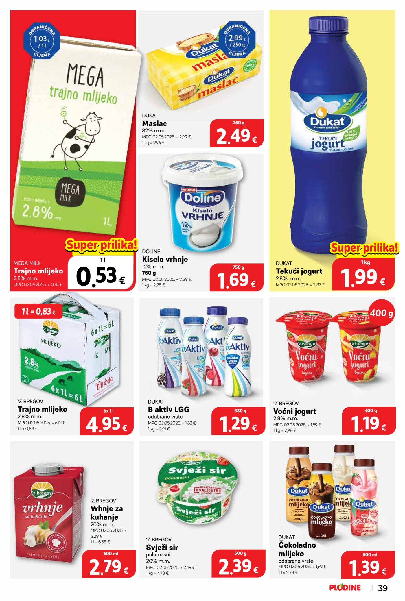 Plodine katalog Akcija 18.06. - 23.06.2026. Knin