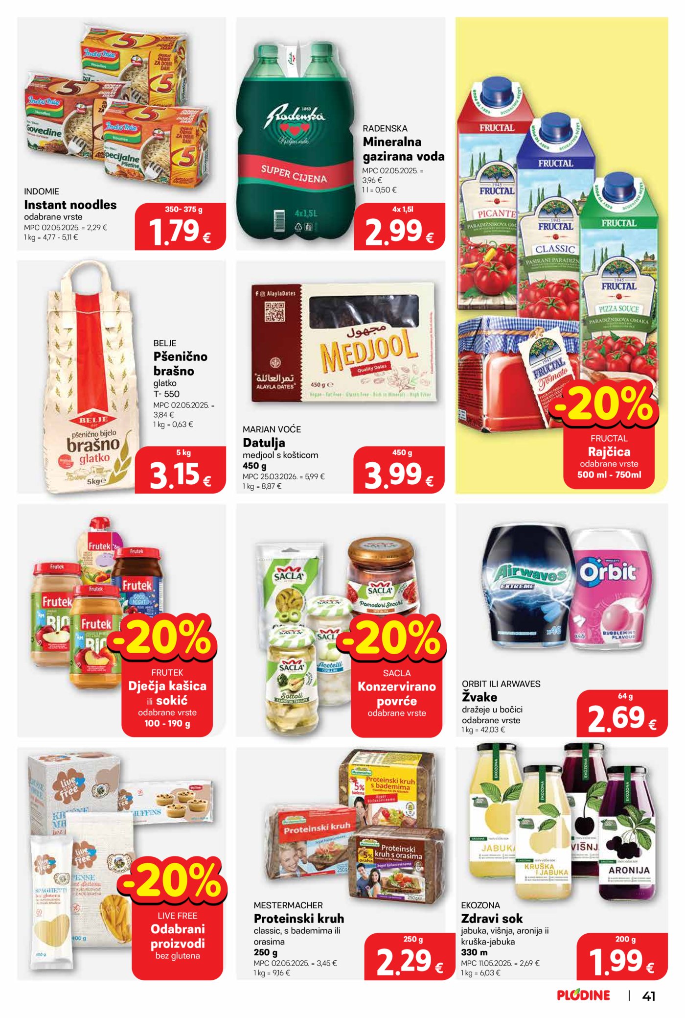 Plodine katalog Akcija 18.06. - 23.06.2026. Knin