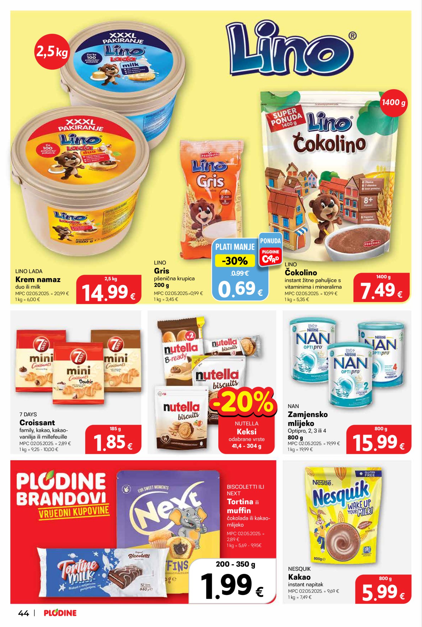 Plodine katalog Akcija 18.06. - 23.06.2026. Knin